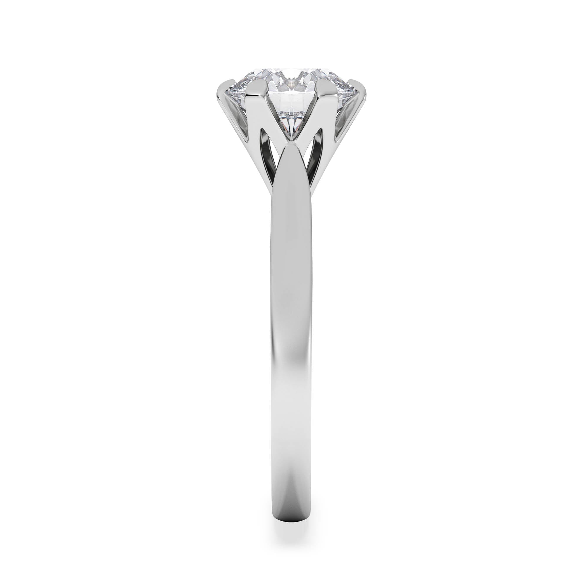 Diamond 2 Carat Diamond Engagement Ring High Set Chloe Lab F/VS1 Platinum