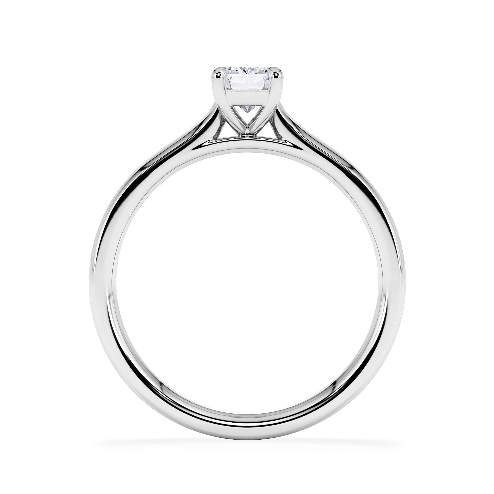 Diamond Amora Radiant 0.50ct Diamond Engagement Ring G/VS1 Set in Platinum