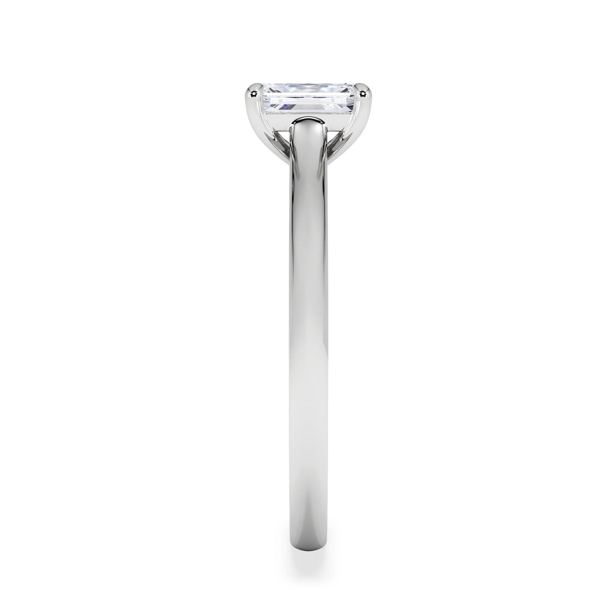 Diamond Amora Radiant 0.50ct Diamond Engagement Ring G/VS1 Set in Platinum