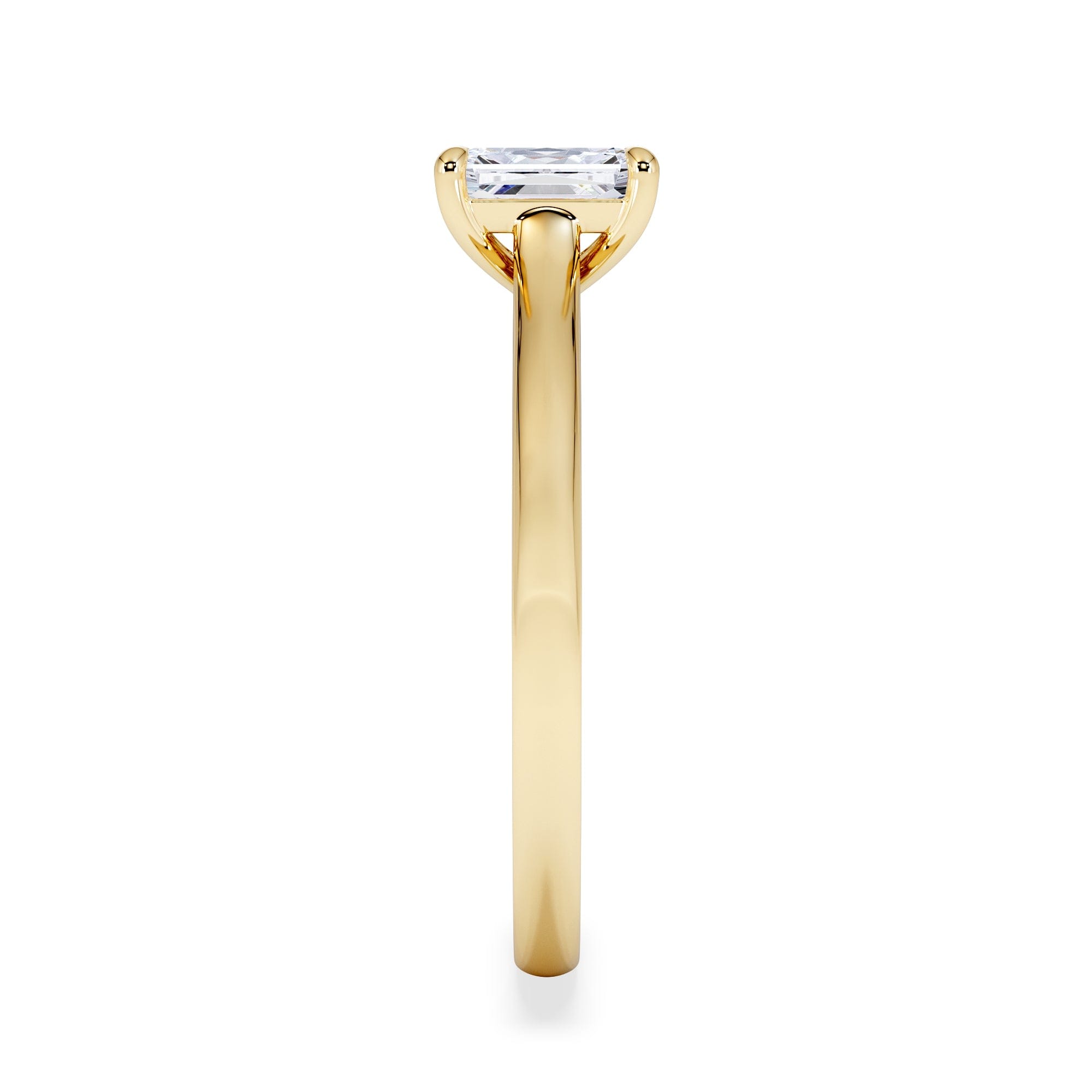 Diamond Amora Radiant 0.50ct Diamond Engagement Ring G/VS1 Set in 18K Gold