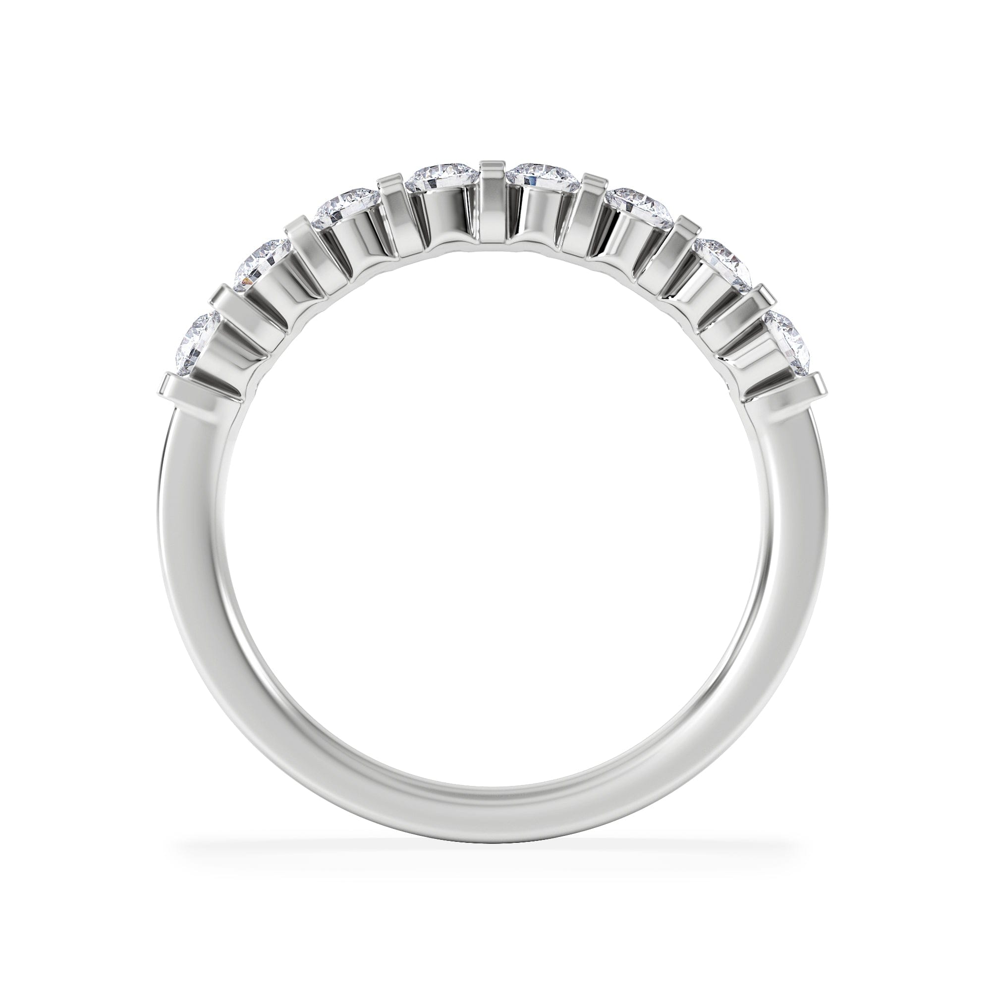Diamond HANNAH PLATINUM Diamond ETERNITY RING 0.50CT H/SI