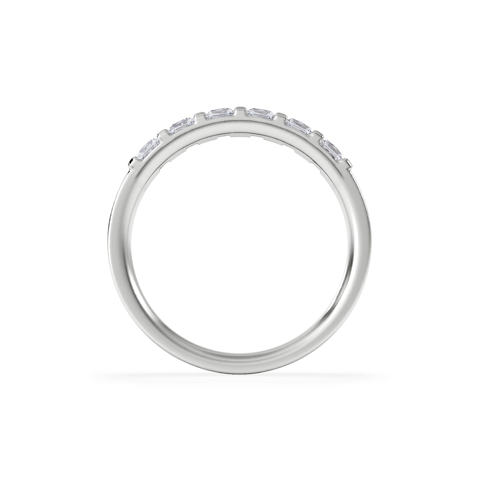 Diamond OLIVIA PLATINUM Diamond ETERNITY RING 0.50CT H/SI