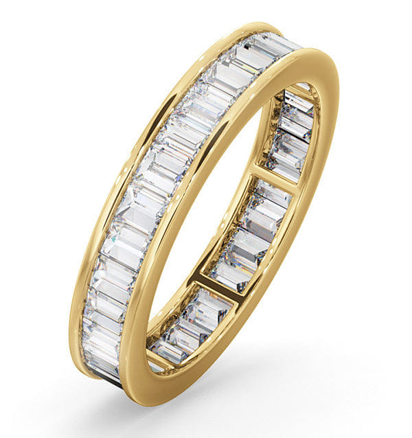 Diamond Eternity Ring Grace 18K Gold Diamond 1.50ct H/Si