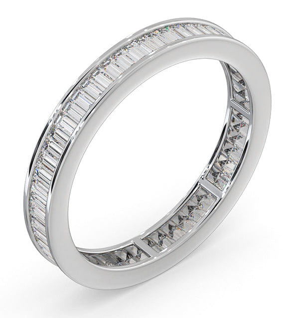 Diamond Eternity Ring Grace 18K White Gold Diamond 1.00ct G/Vs