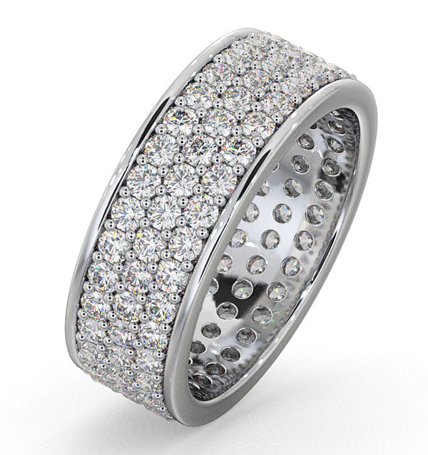 Diamond Eternity Ring Tia 18KW Diamond 2.00ct H/Si