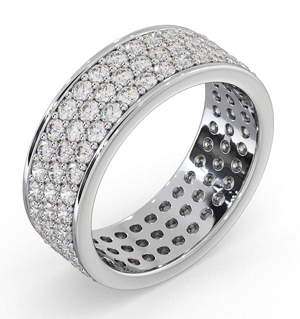 Diamond Eternity Ring Tia 18KW Diamond 2.00ct H/Si