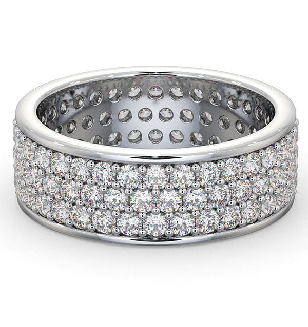 Diamond Eternity Ring Tia 18KW Diamond 2.00ct H/Si