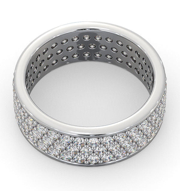 Diamond Eternity Ring Tia 18KW Diamond 2.00ct H/Si