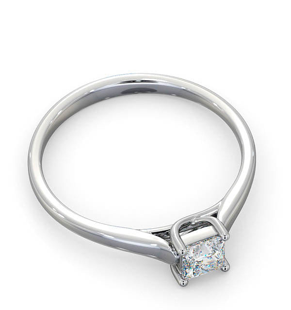 Diamond Certified Lucy Platinum Diamond Engagement Ring 0.33CT - F - G/VS