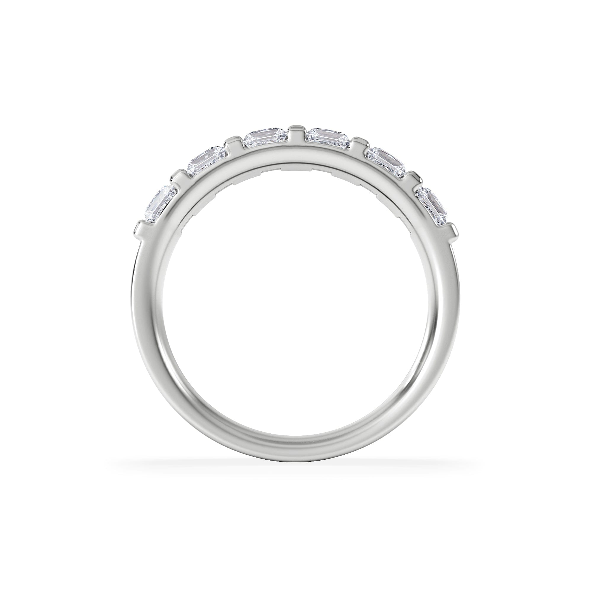 Diamond OLIVIA 18K White Gold Diamond ETERNITY RING 1.00CT G/VS