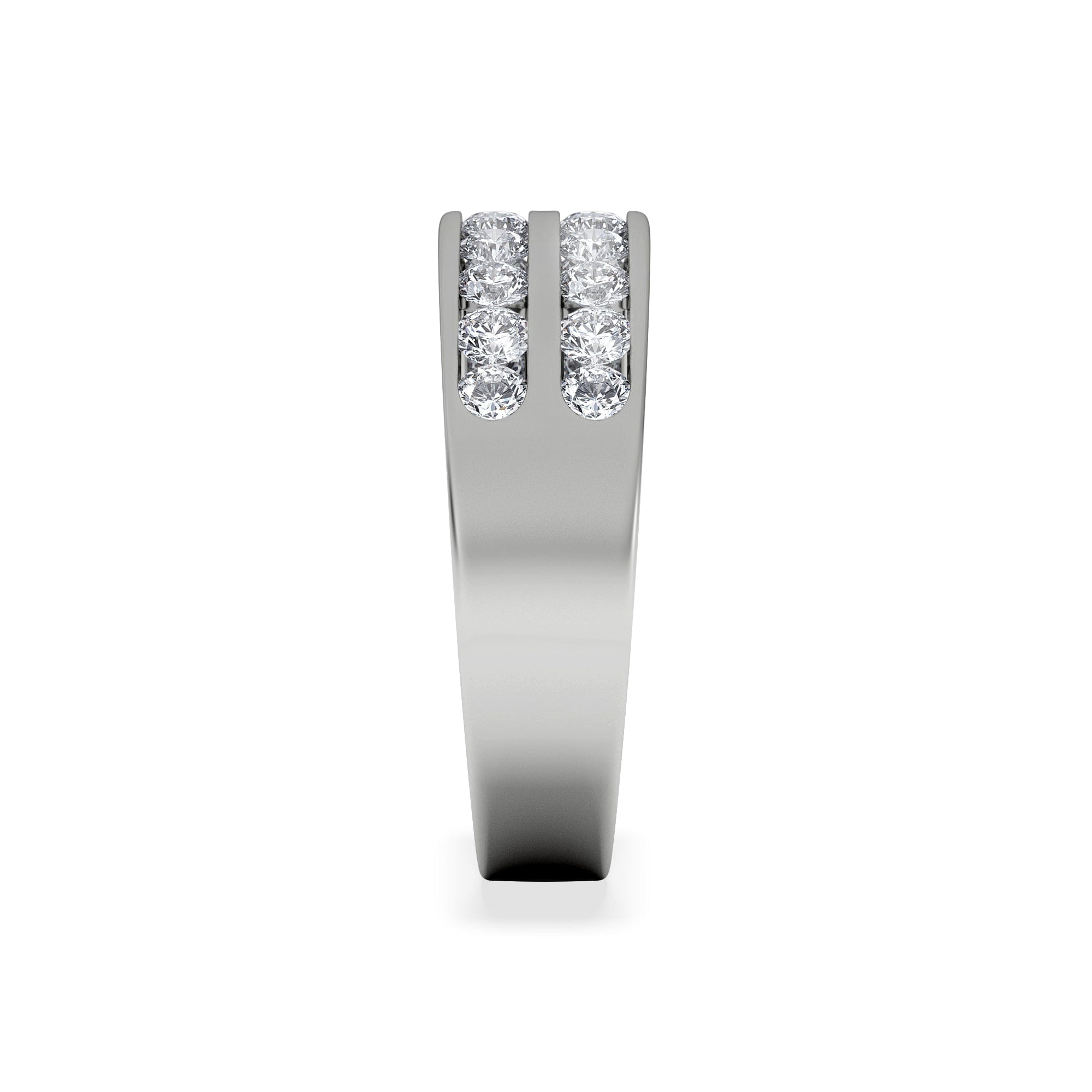 Diamond LUCY 18K White Gold Diamond ETERNITY RING 1.00CT G/VS