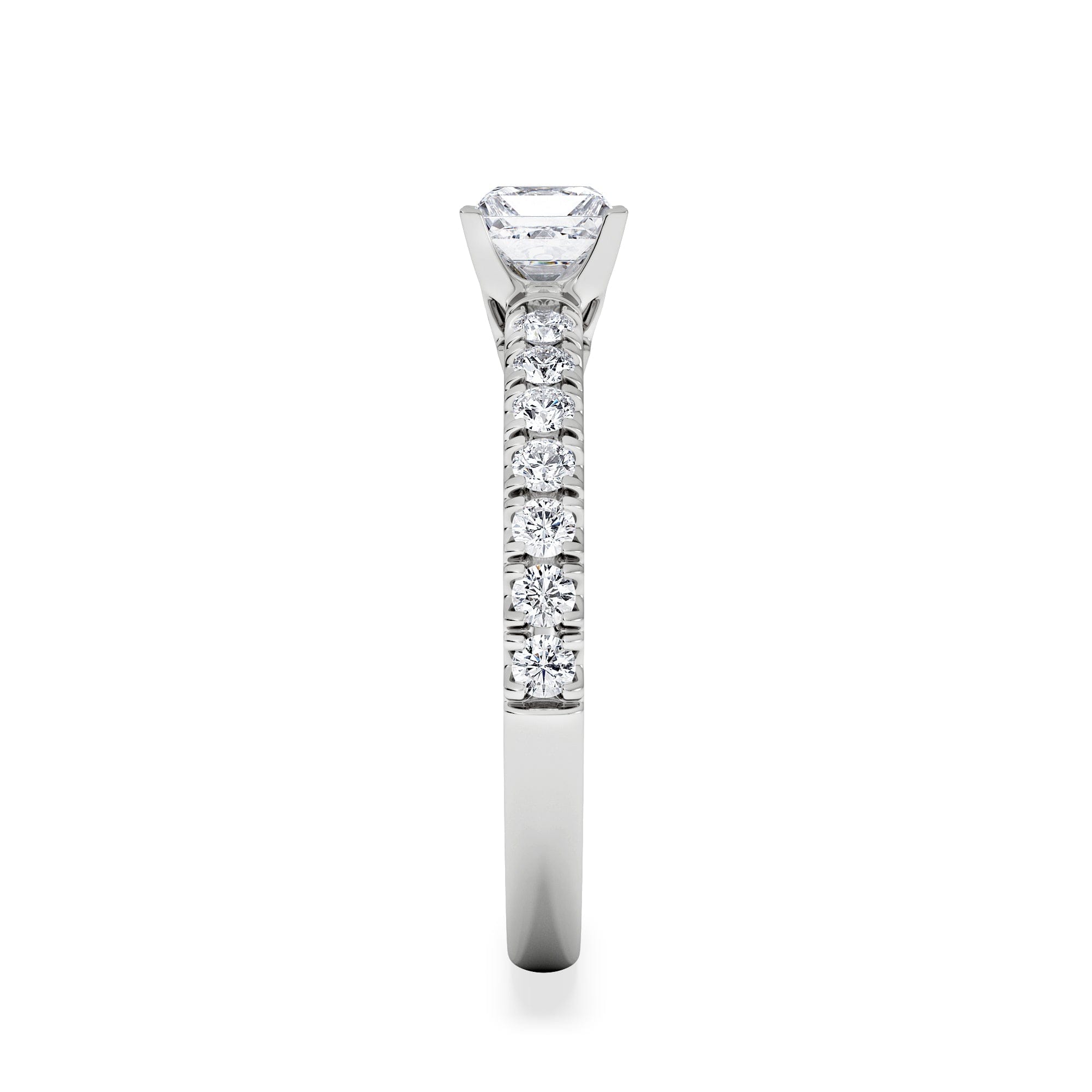 PRINCESS Katerina Princess Diamond Engagement Ring Platinum 0.85ct G/SI2