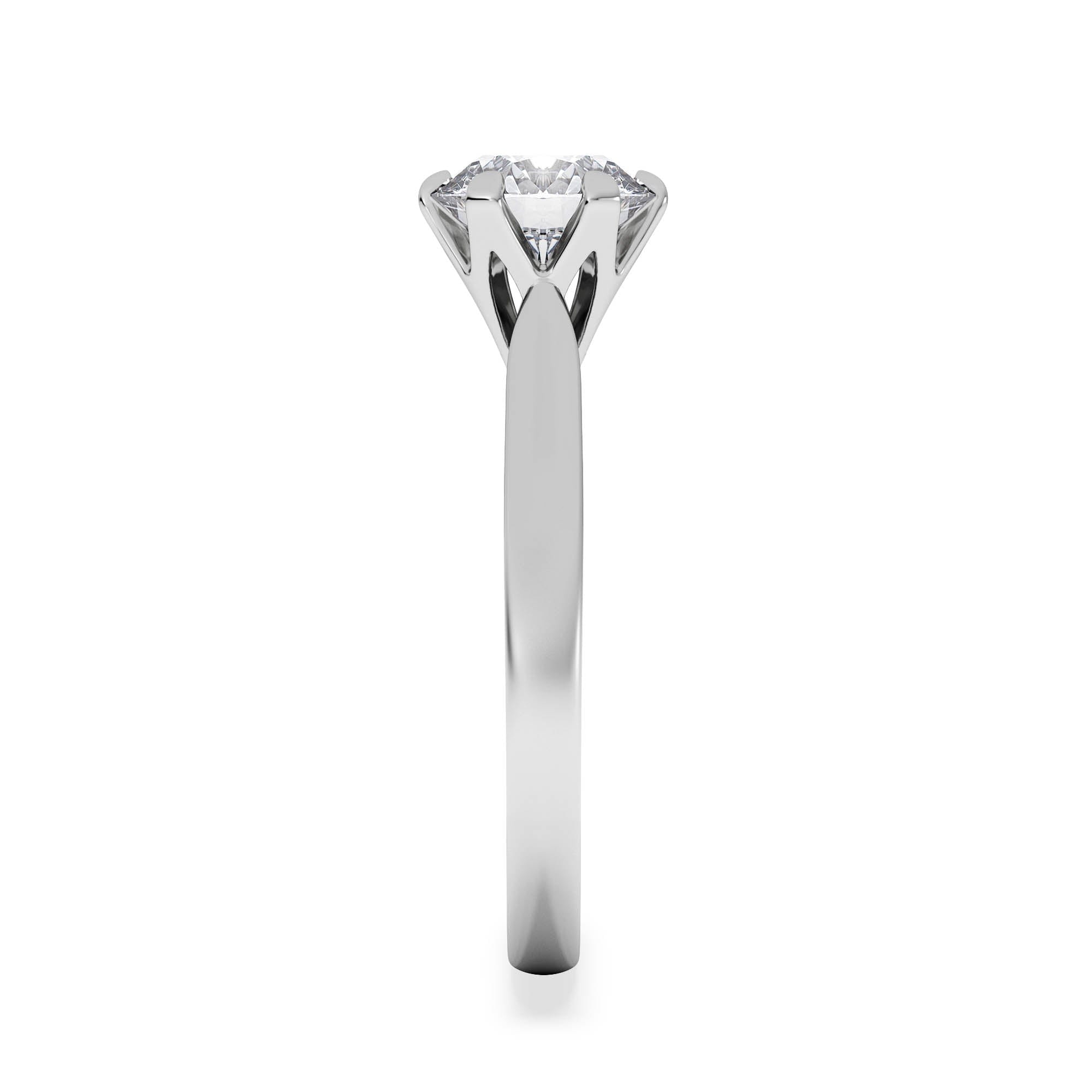 Diamond 1.50 Carat Diamond Engagement Ring High Set Chloe Lab F/VS1 Platinum