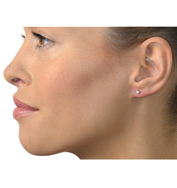 Diamond Stud Earrings 3 mm 18K Gold - 0.20CT - Premium