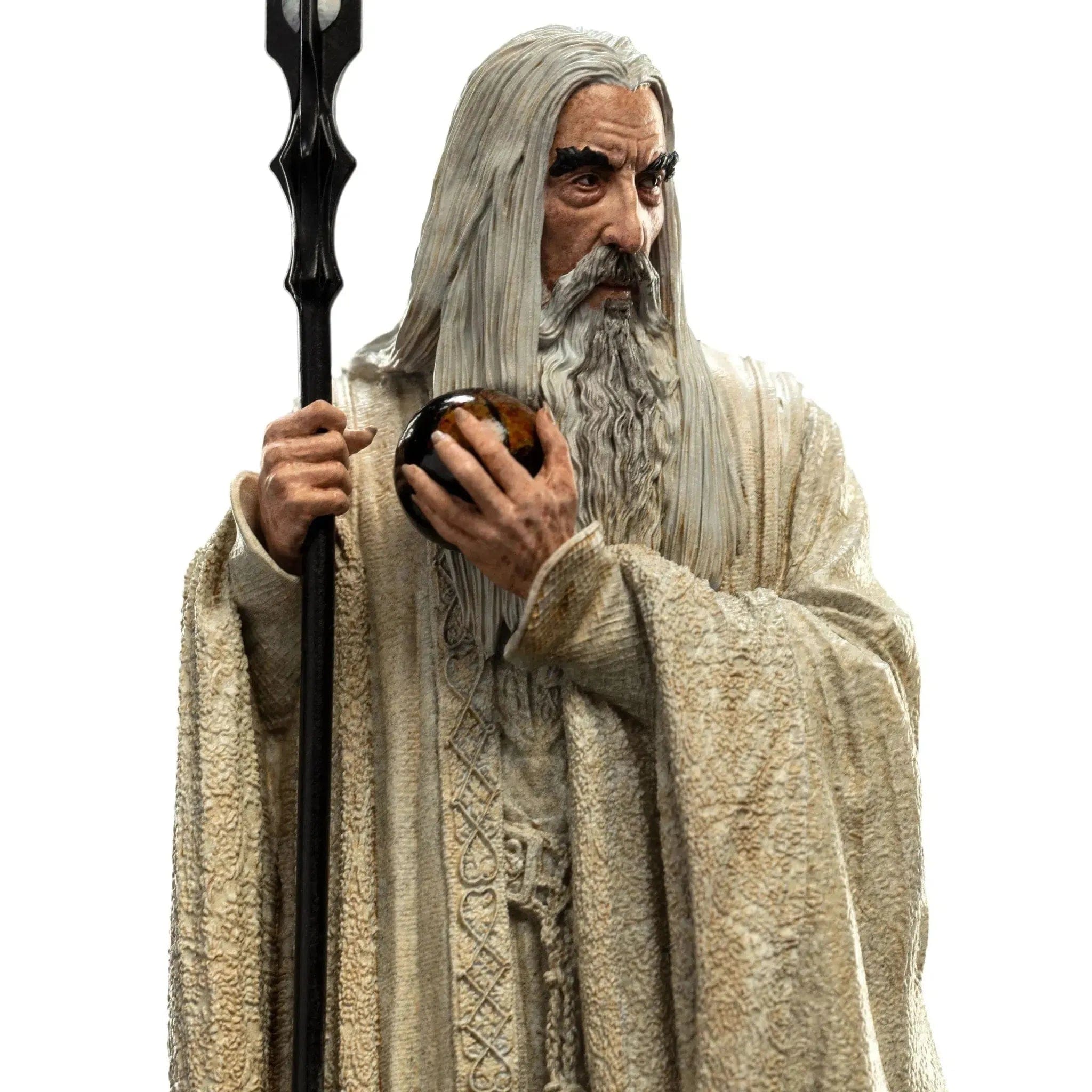 Weta Workshop The Lord of the Rings - Saruman the White Statue Figure - Weta Workshop - Miniature Series