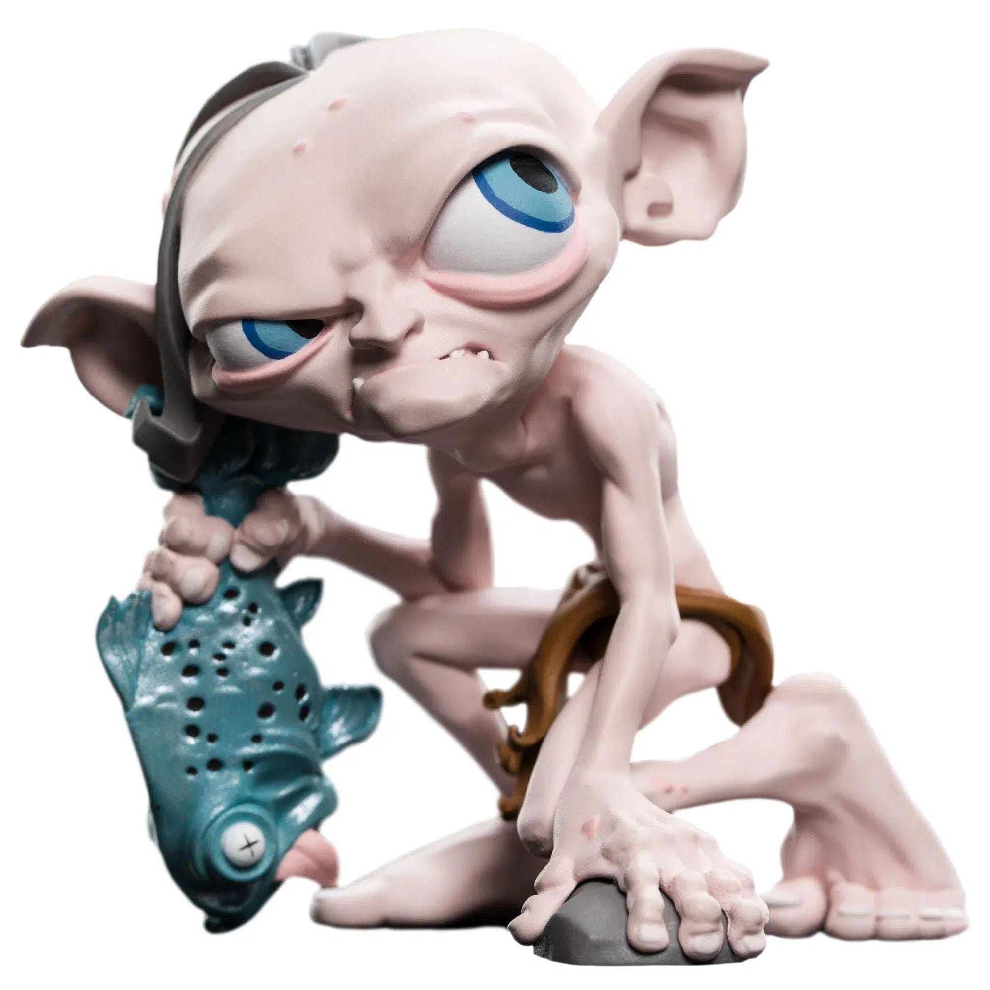 Weta Workshop The Lord of the Rings - Gollum with Fish Figure - Weta Workshop - Mini Epics Series