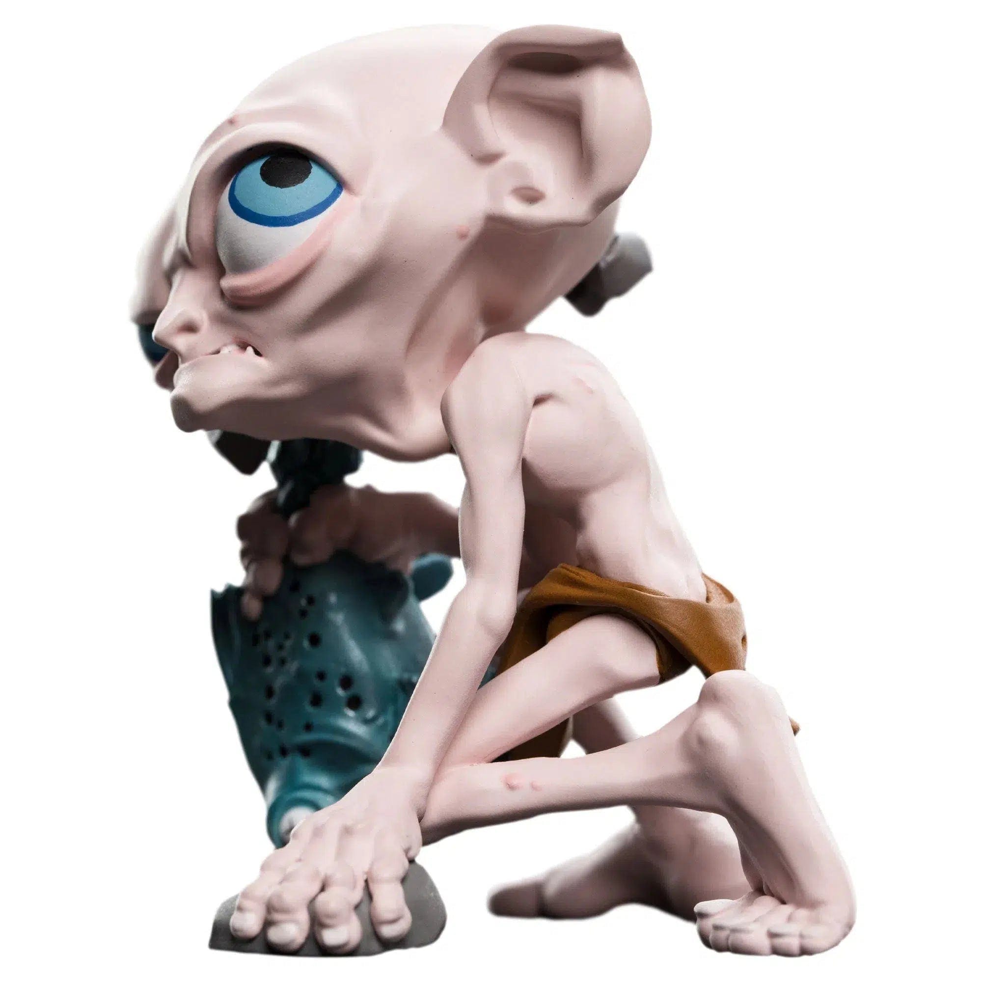 Weta Workshop The Lord of the Rings - Gollum with Fish Figure - Weta Workshop - Mini Epics Series