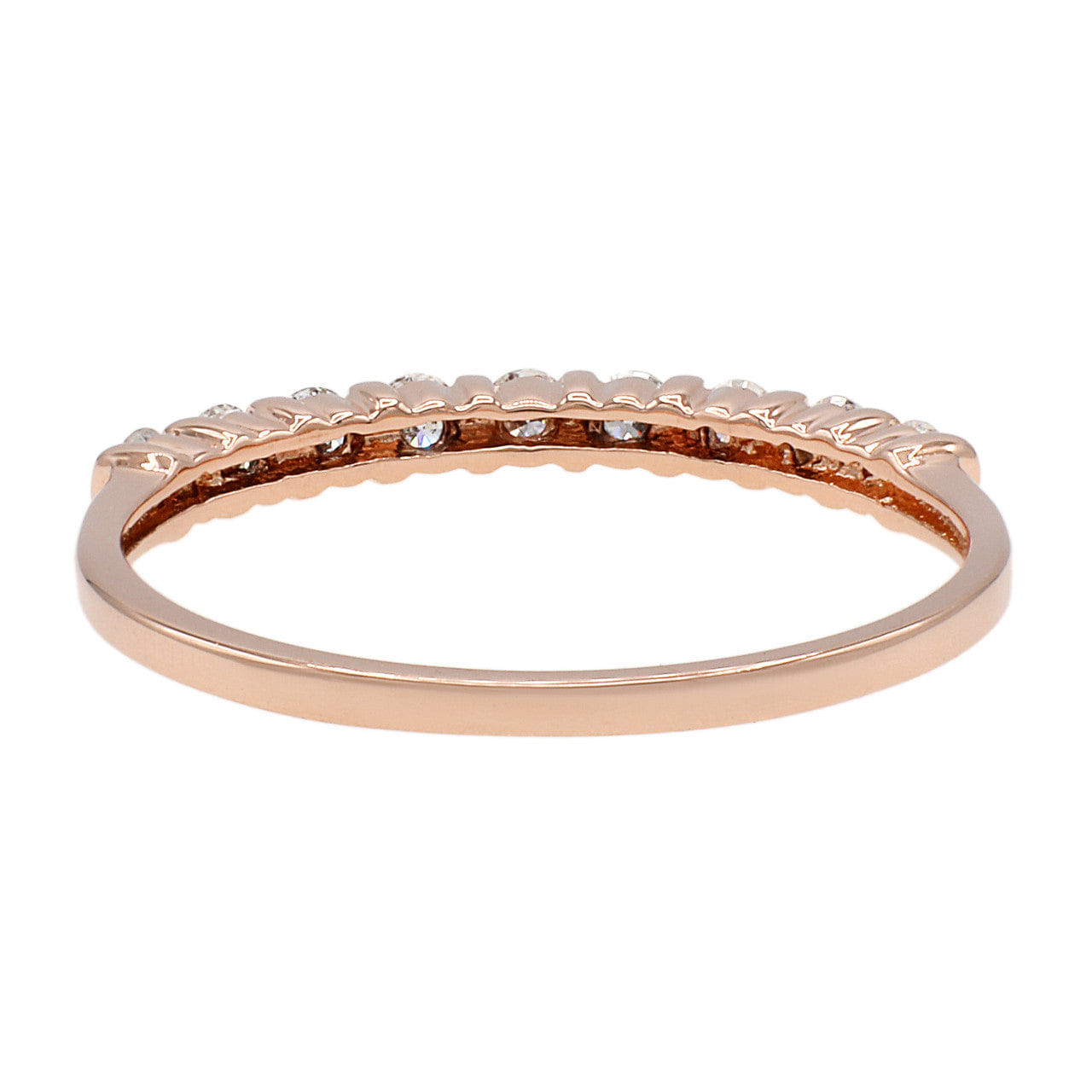 Diamond 14K Tri Color Diamond Ring Set
