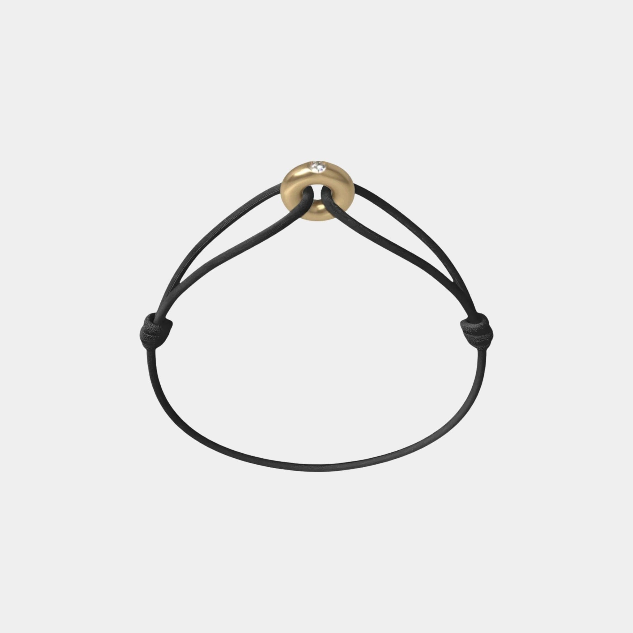 Wecord Mini Golden Soho Diamond Cord Bracelet