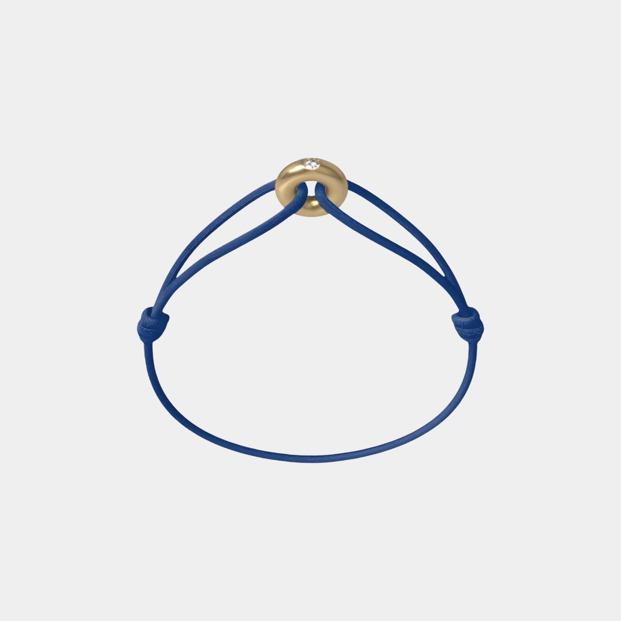 Wecord Mini Golden Soho Diamond Cord Bracelet