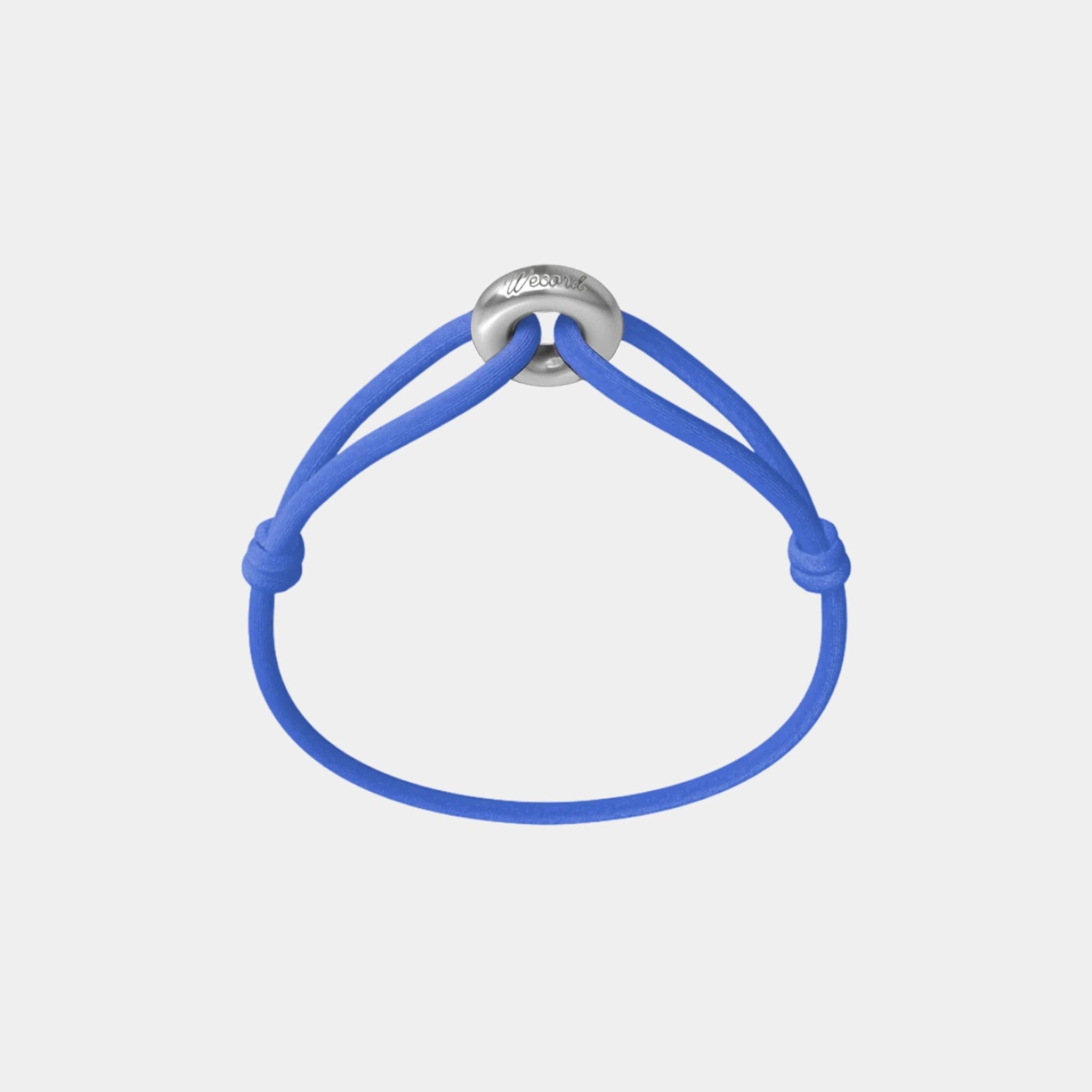 Wecord Silver Soho Cord Bracelet