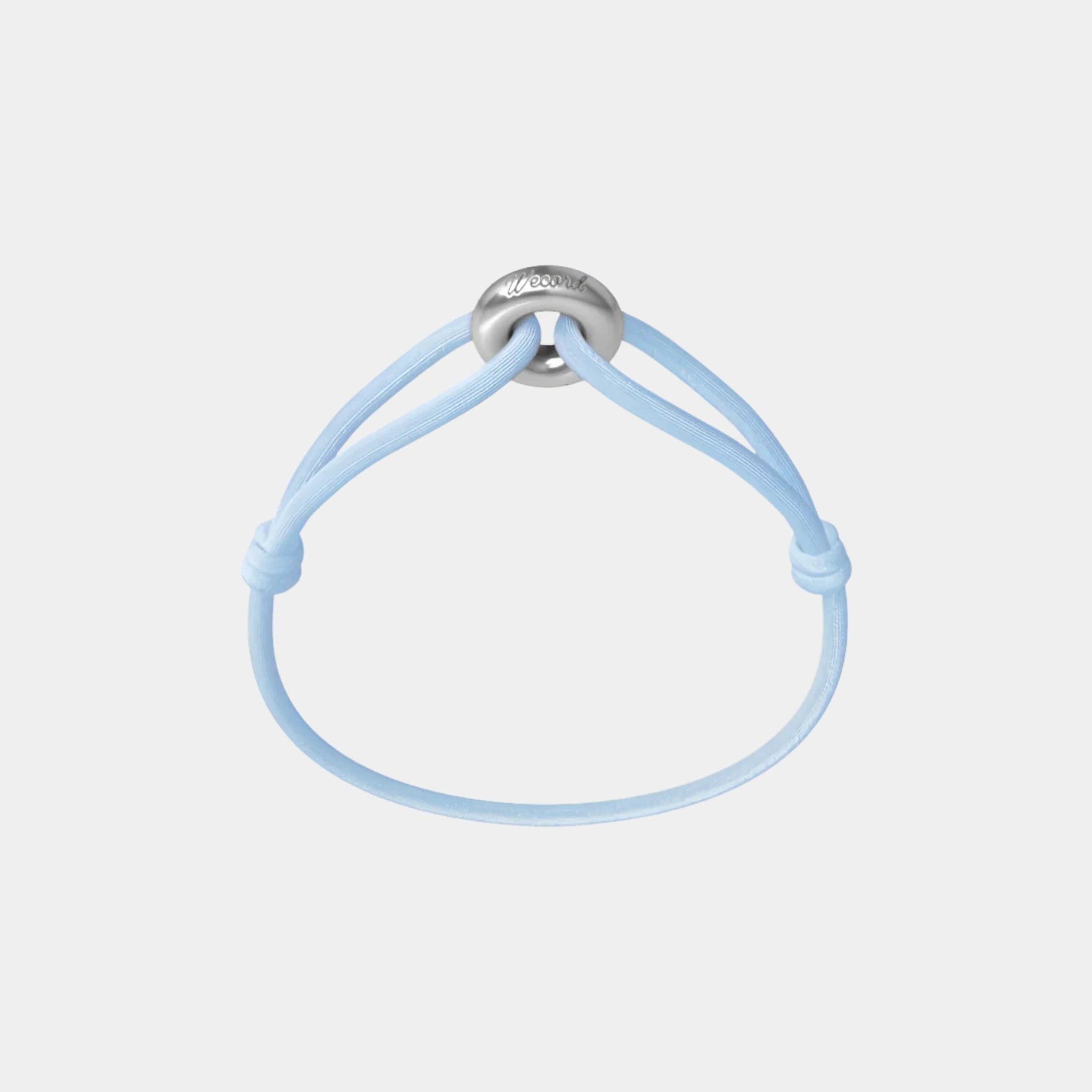 Wecord Silver Soho Cord Bracelet