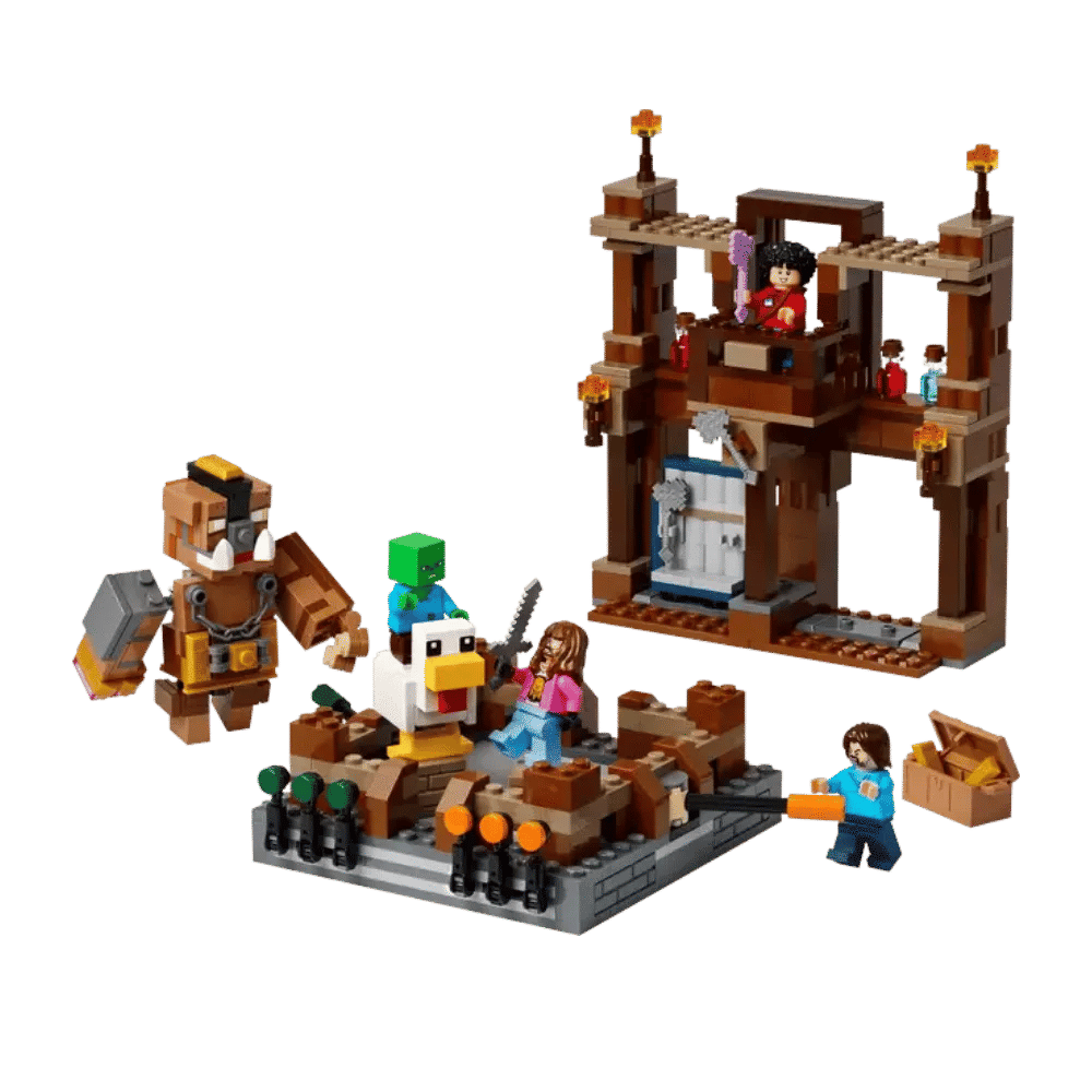 Minecraft Lego Minecraft Woodland Mansion Fighting Ring