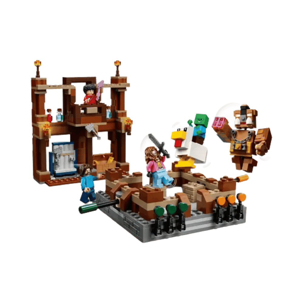 Minecraft Lego Minecraft Woodland Mansion Fighting Ring