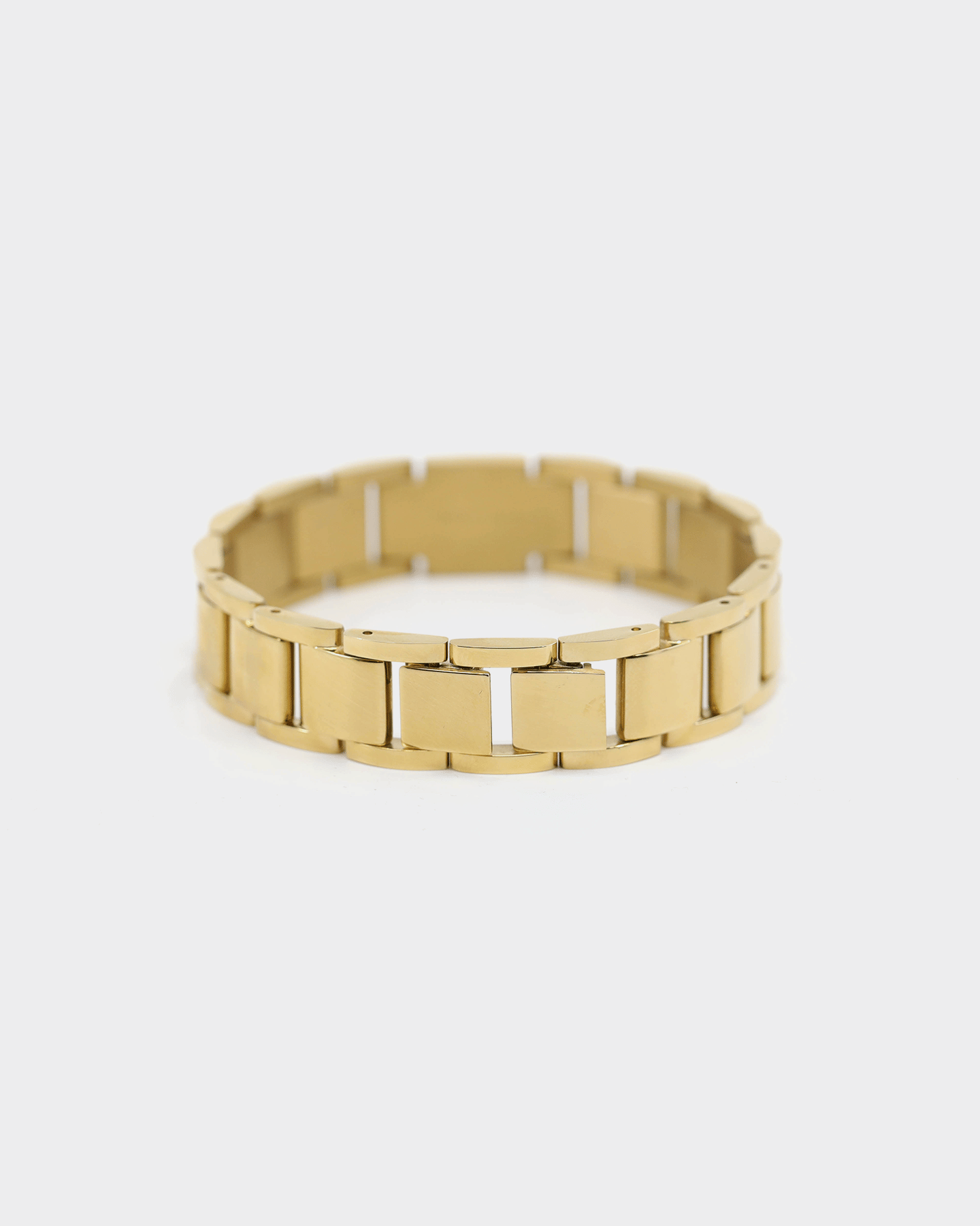 GUESS Mainline 15 mm Frontier Crystal Bracelet Gold