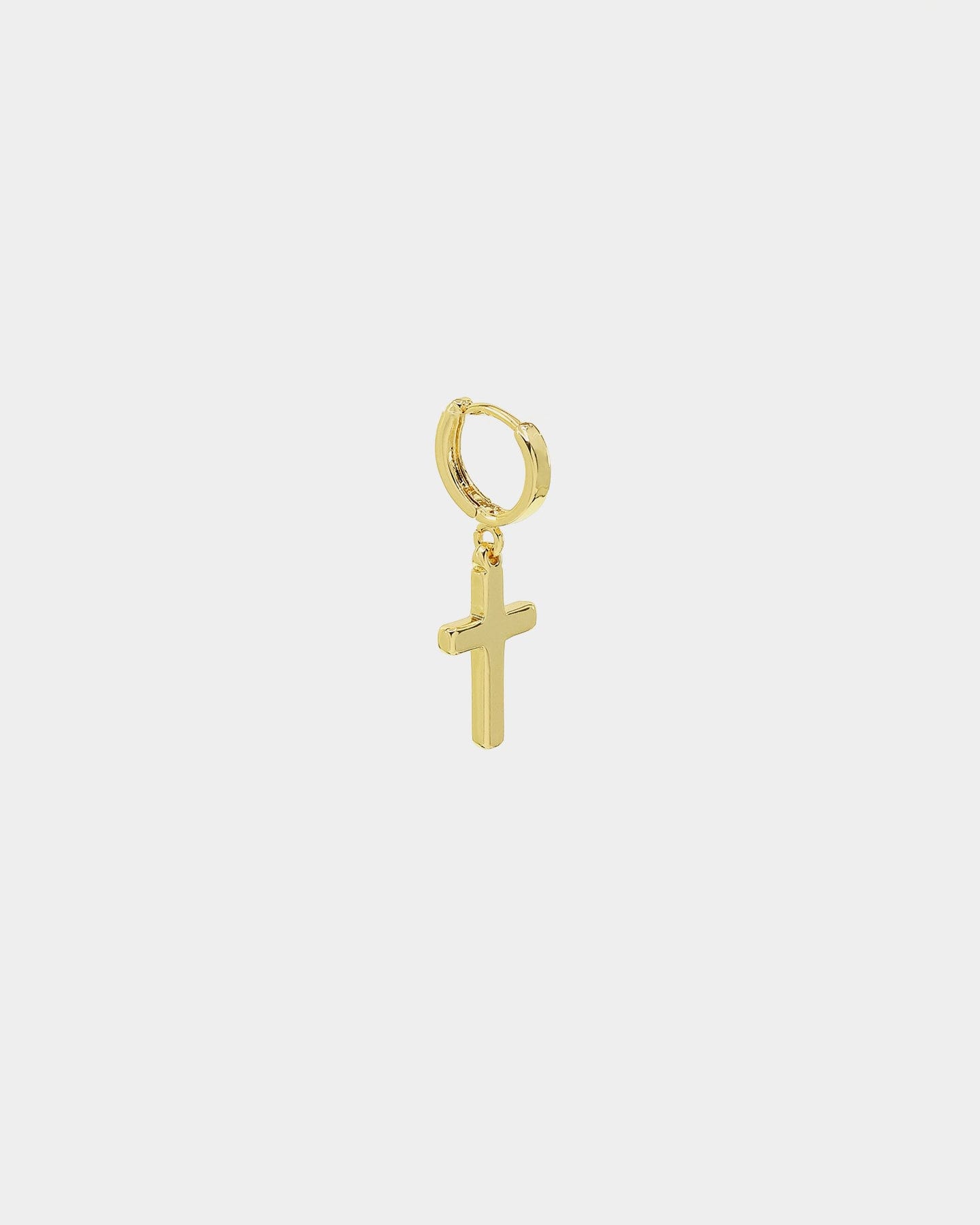 Saint Morta Mini Cross Earring Gold