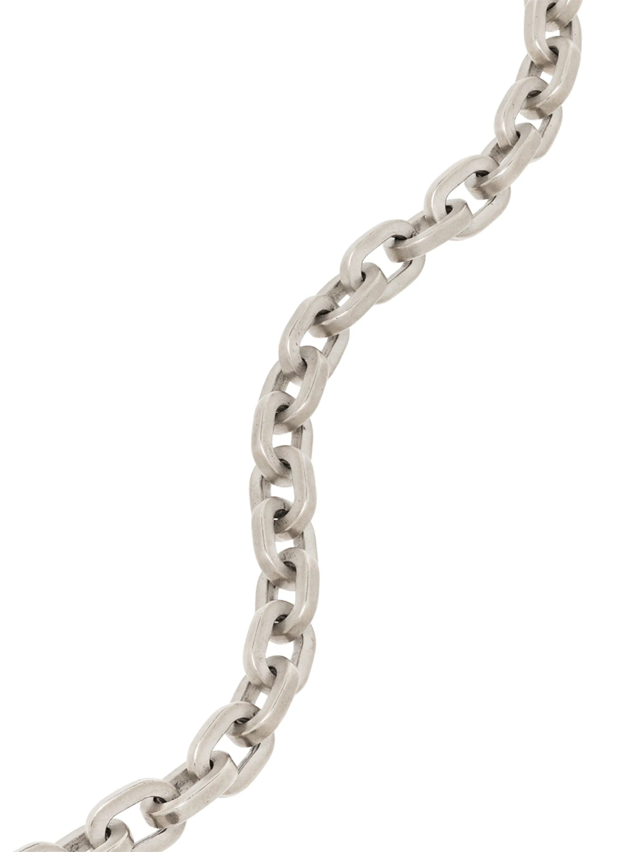 M.cohen sterling silver chain - link bracelet