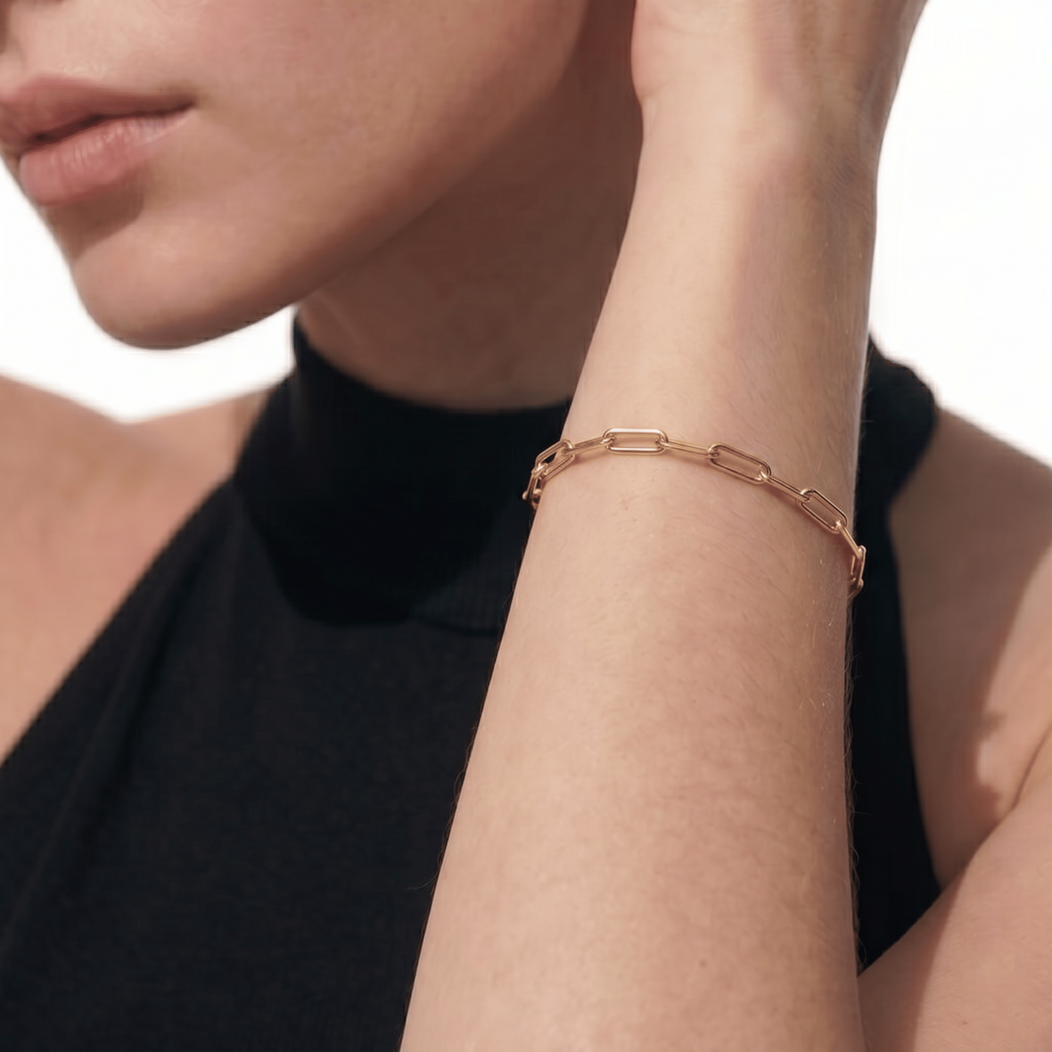 With Clarity The Siena Chain Bracelet