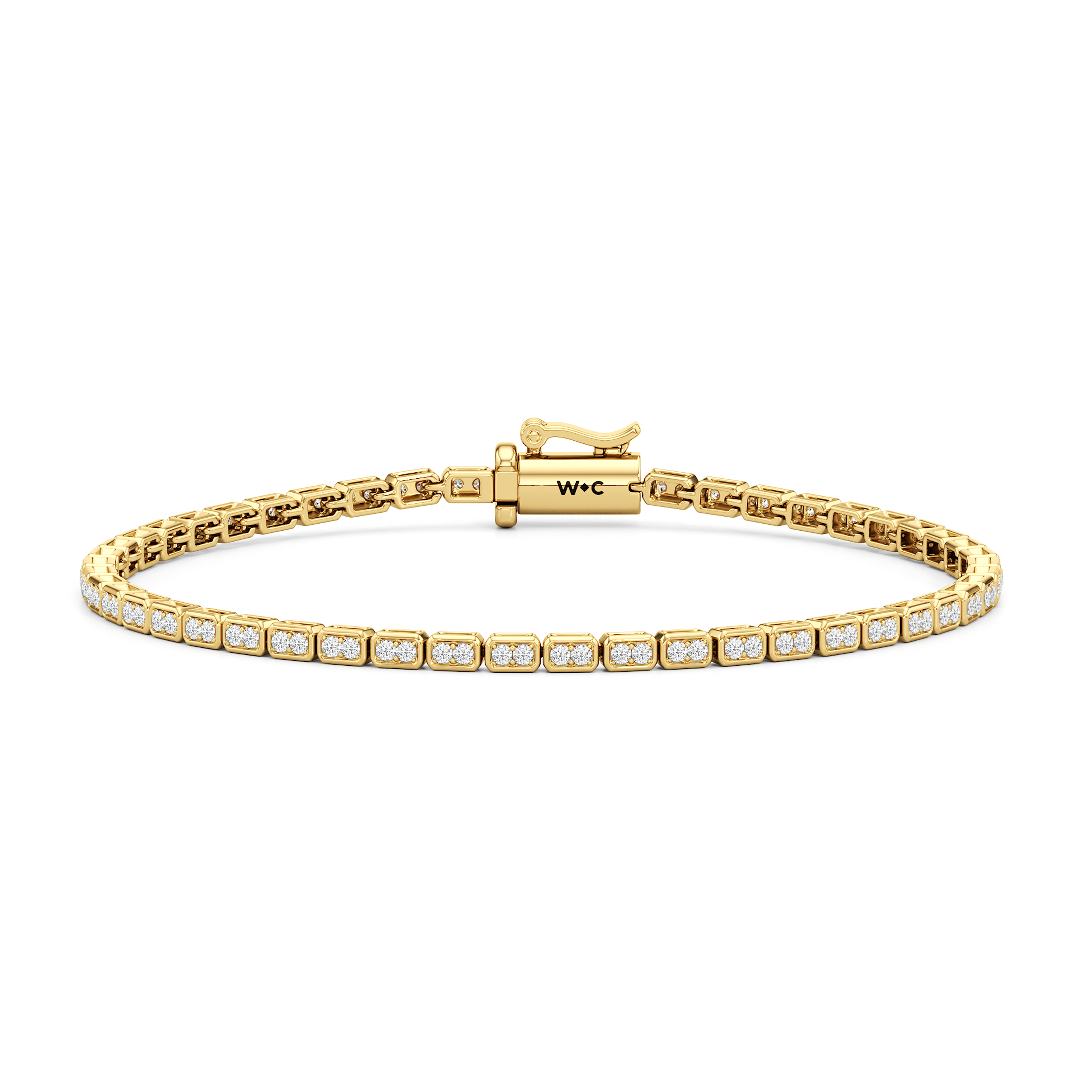 With Clarity The Perry Tennis Bracelet