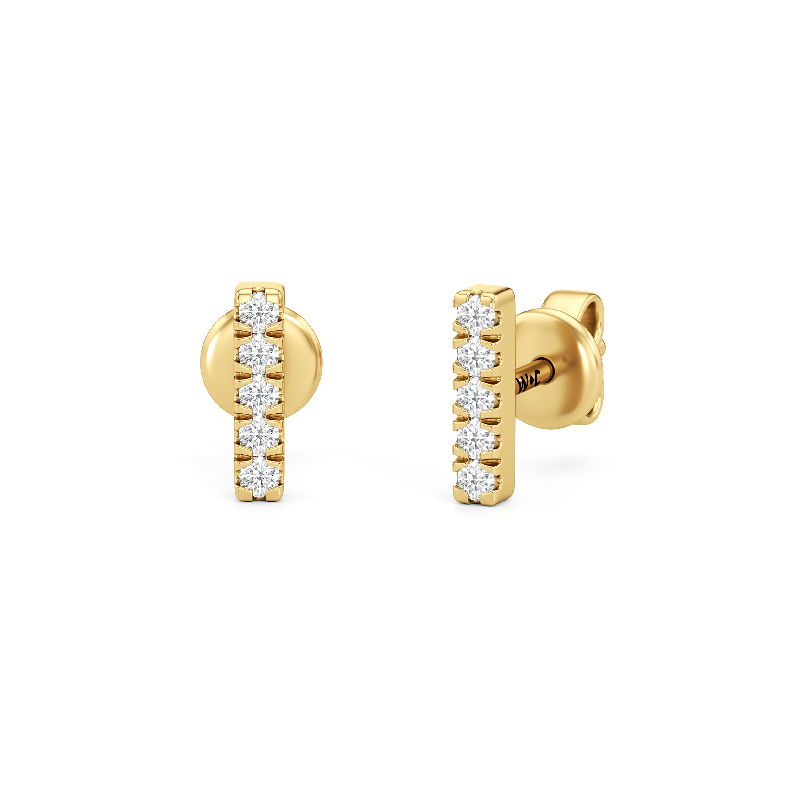 With Clarity The Elena Stacker Studs
