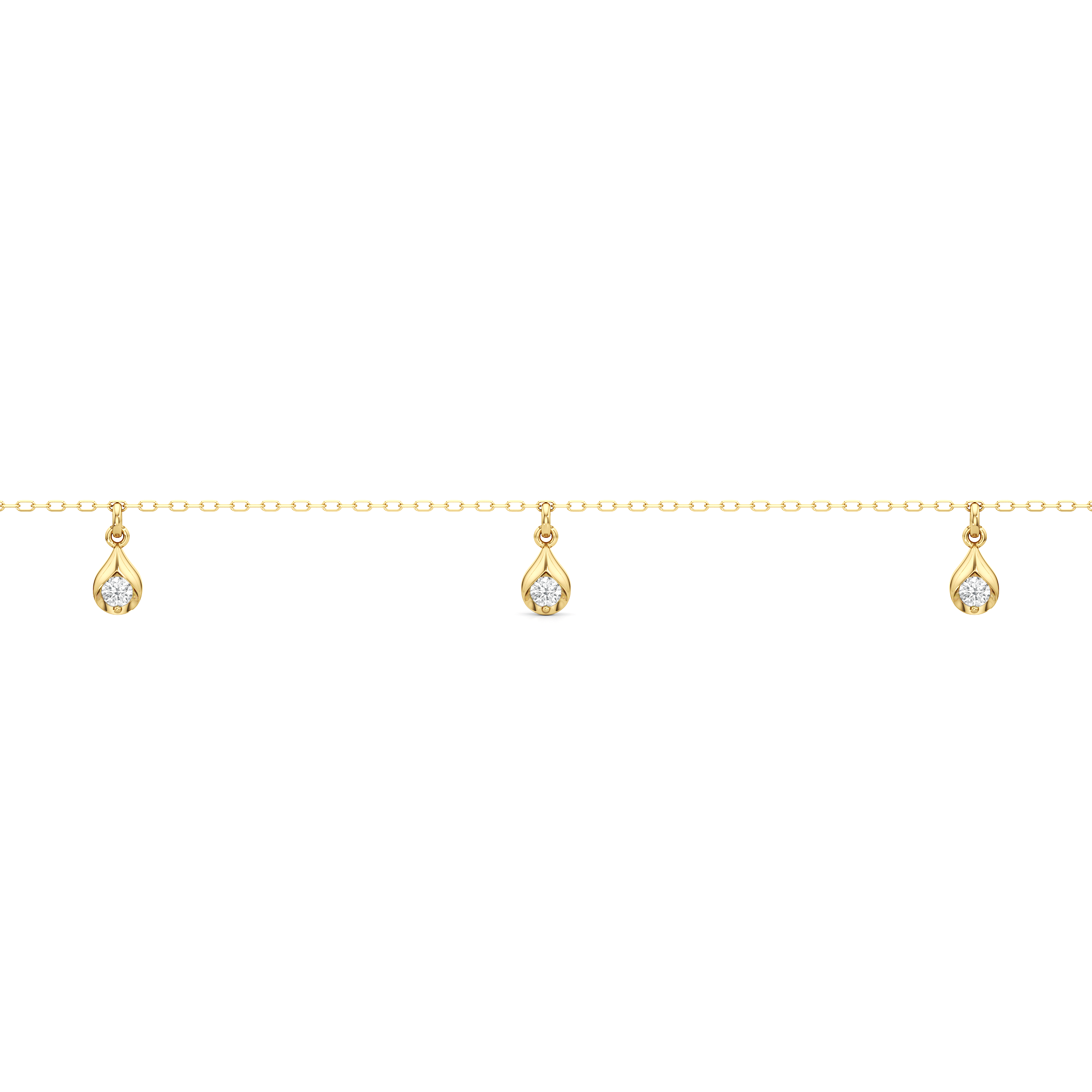 With Clarity The Kaia Drop Bracelet