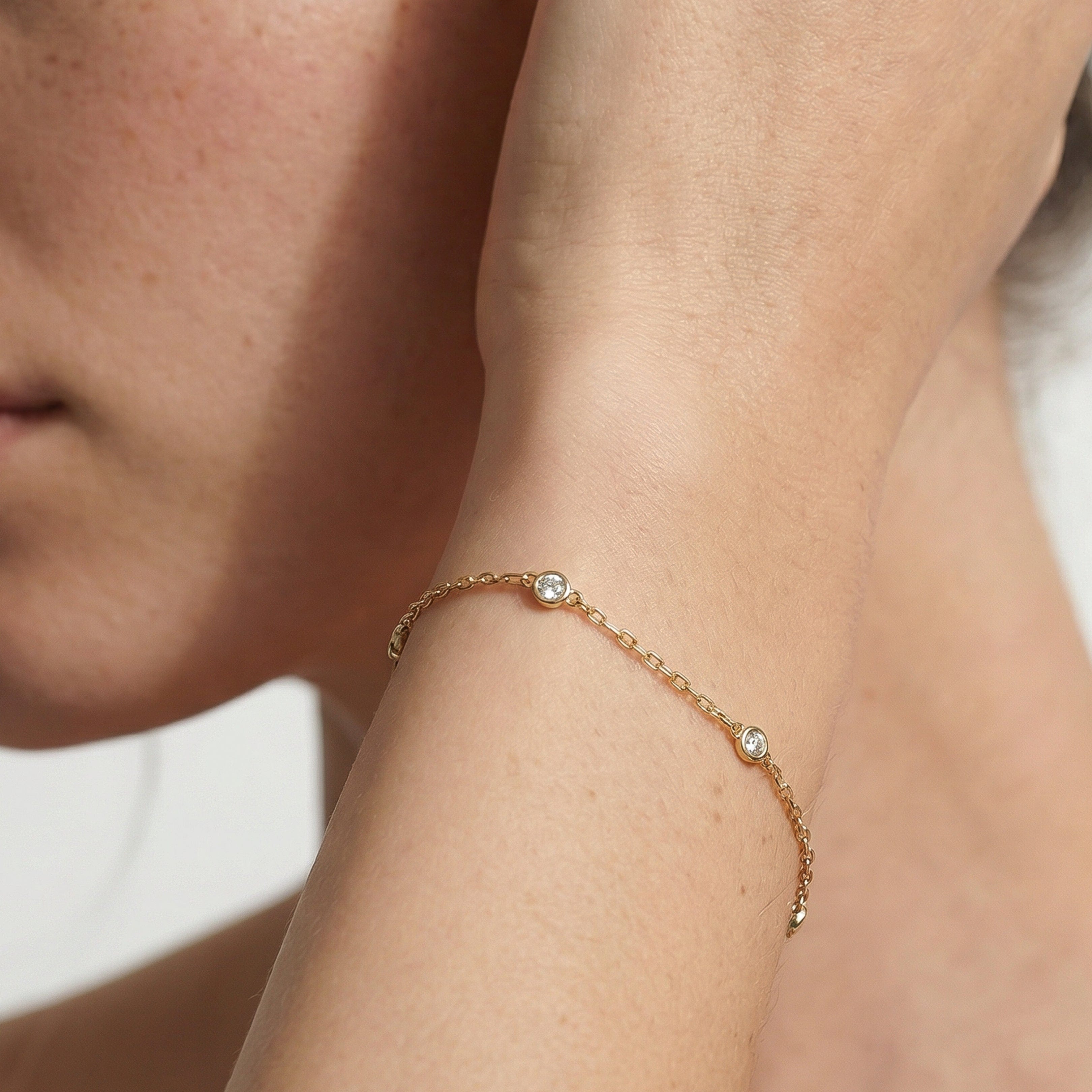 With Clarity The Alexandra Station Bracelet