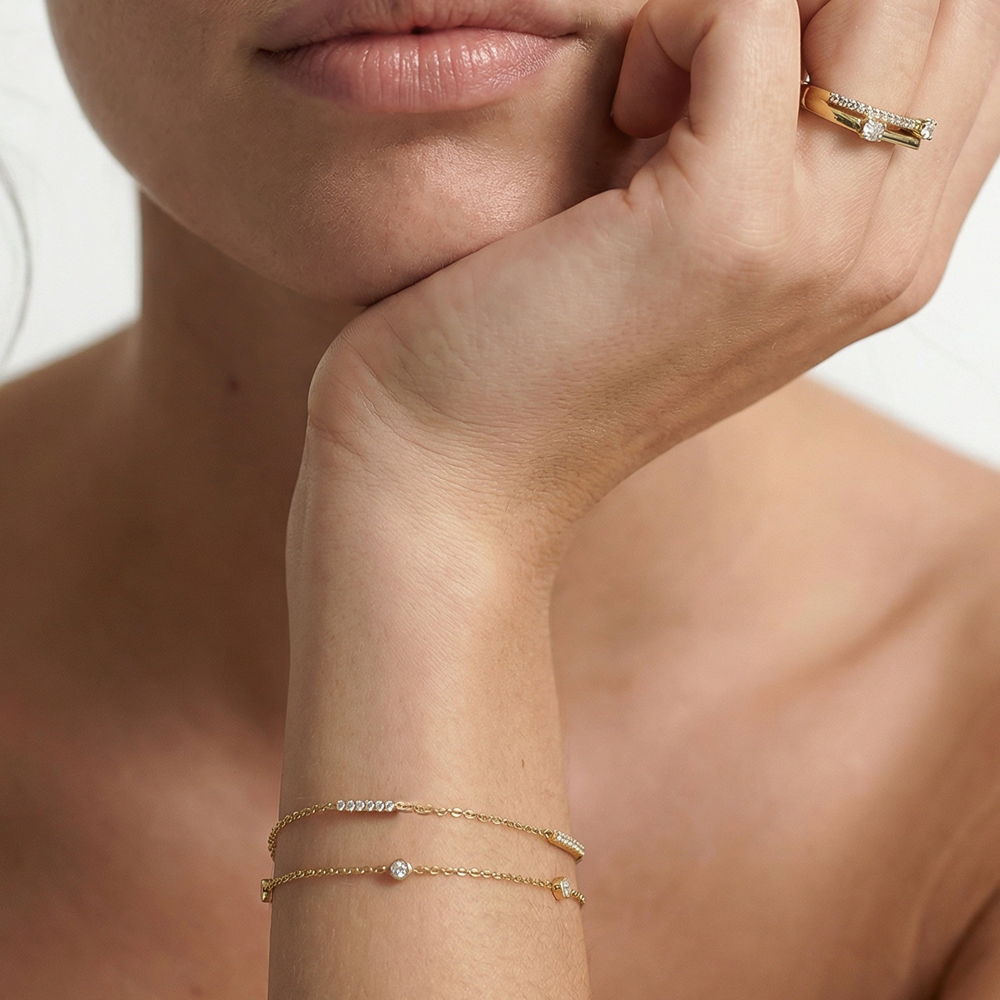 With Clarity The Alexandra Station Bracelet