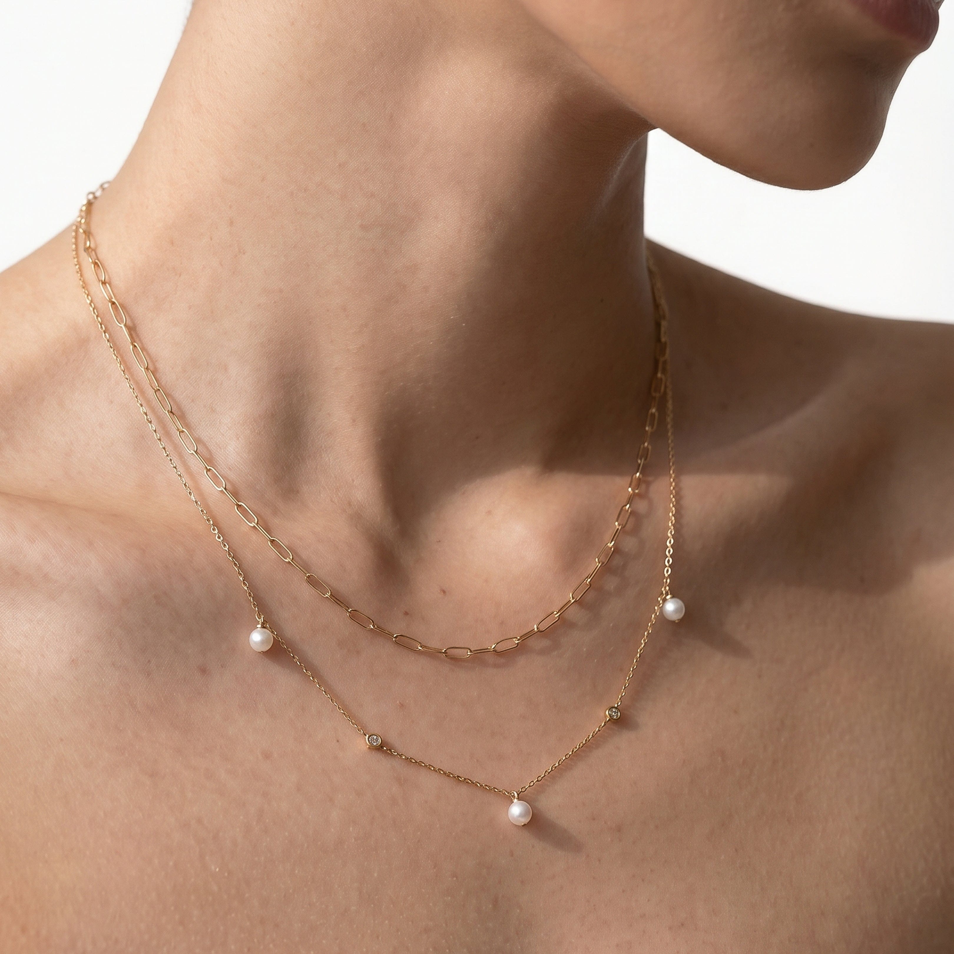 With Clarity The Romy Station Necklace