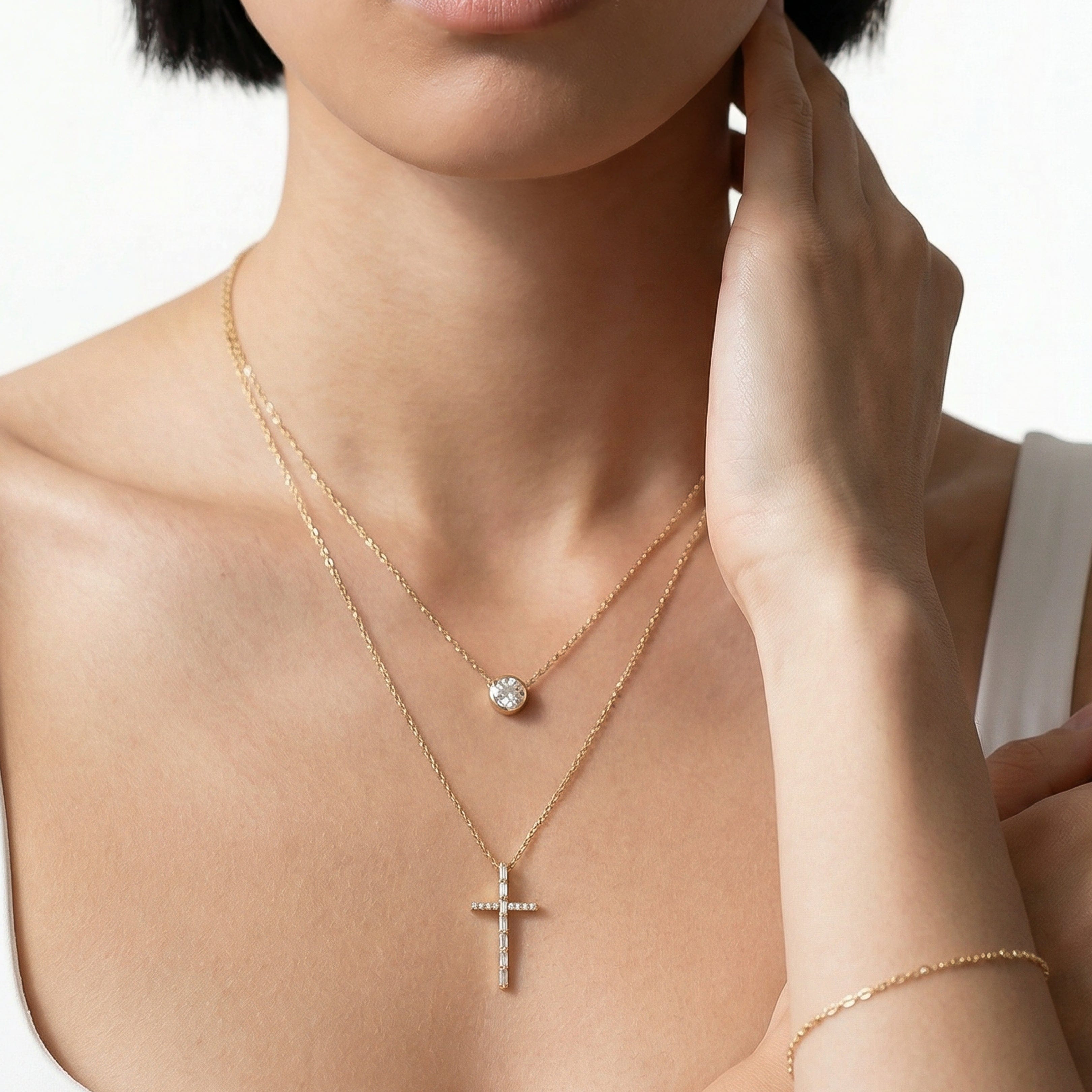 CROSS The Elle Cross Necklace