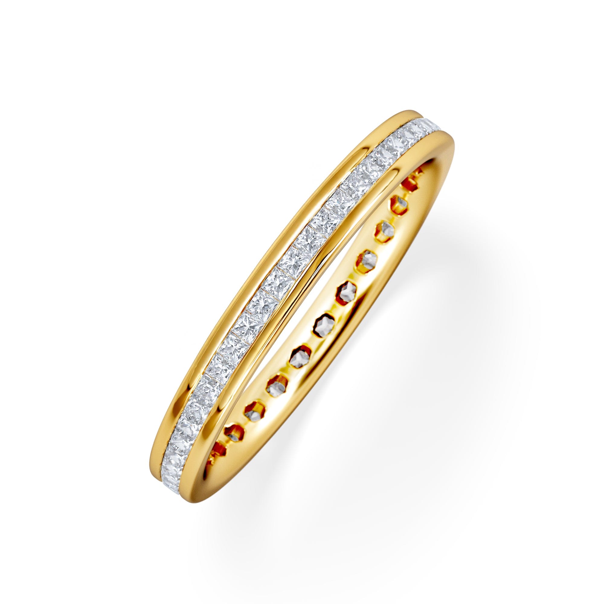 Diamond Eternity Ring Lauren 18K Gold Diamond 0.50ct H/Si