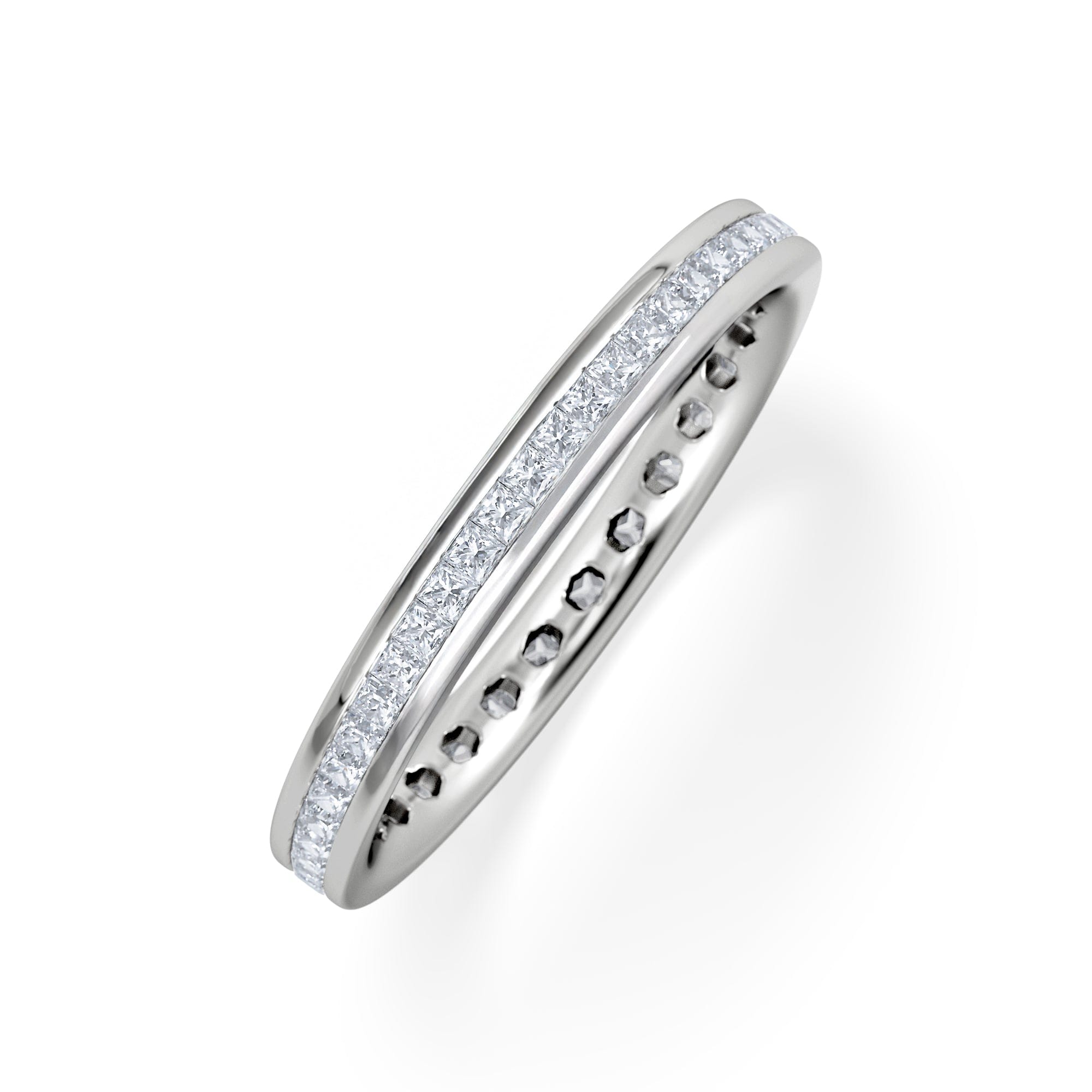 Diamond Eternity Ring Lauren Platinum Diamond 0.50ct H/Si