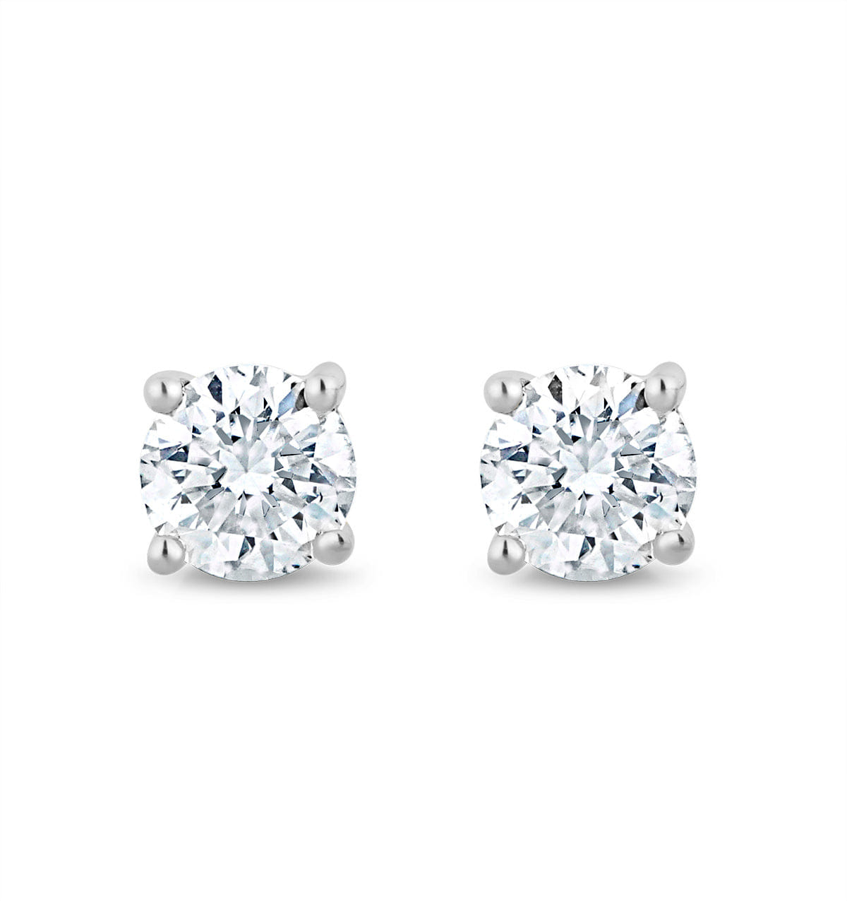 Diamond Lab Diamond Studs Earrings 0.20ct H/Si Quality in 9K Gold - 3 mm