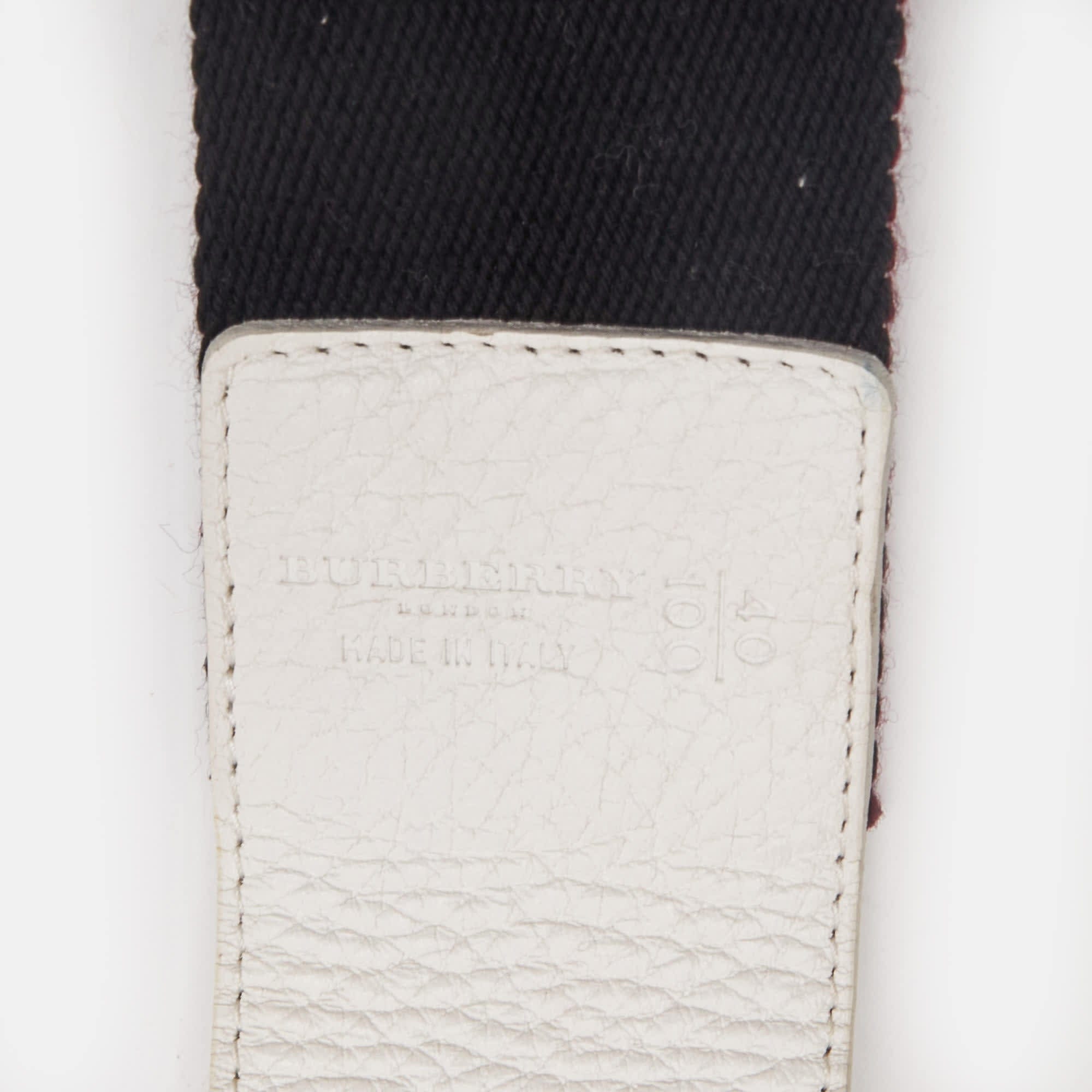 RING Multicolor Icon Stripe Canvas Ring Buckle Belt 100 cm