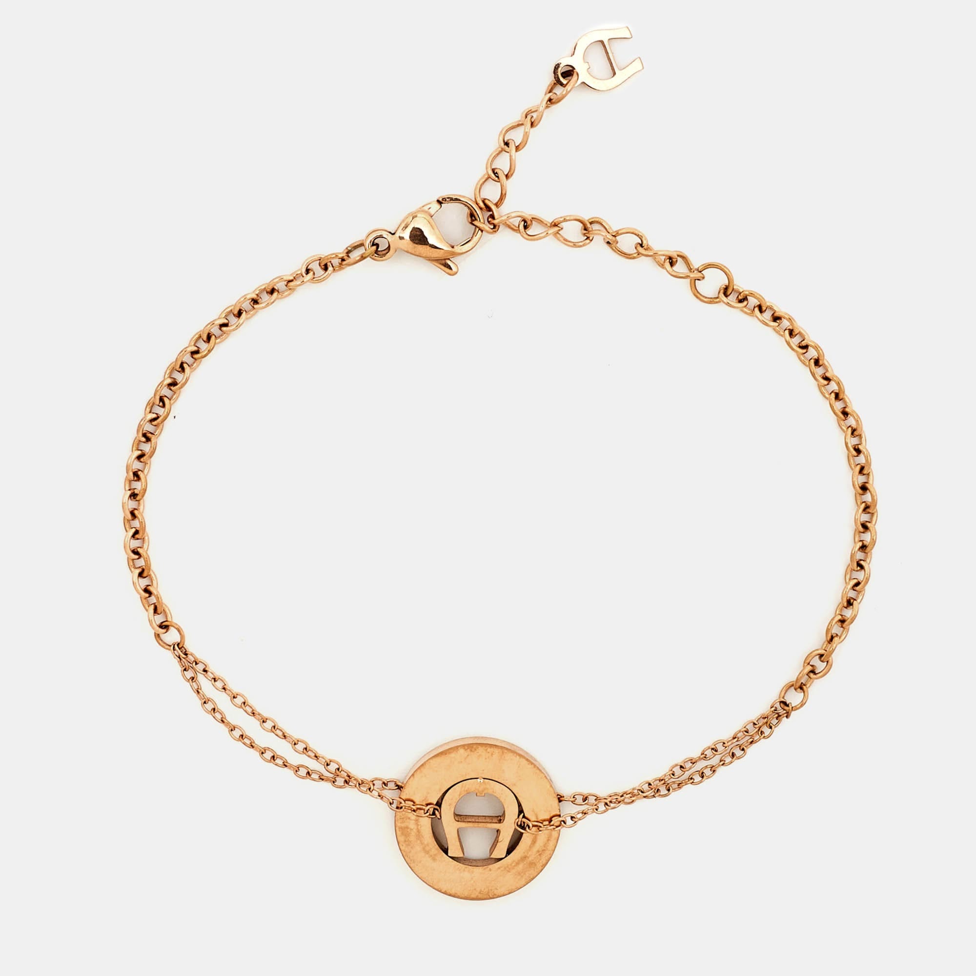 Mother Of Pearl Aigner Bella Mother Of Pearl Gold Tone Bracelet
