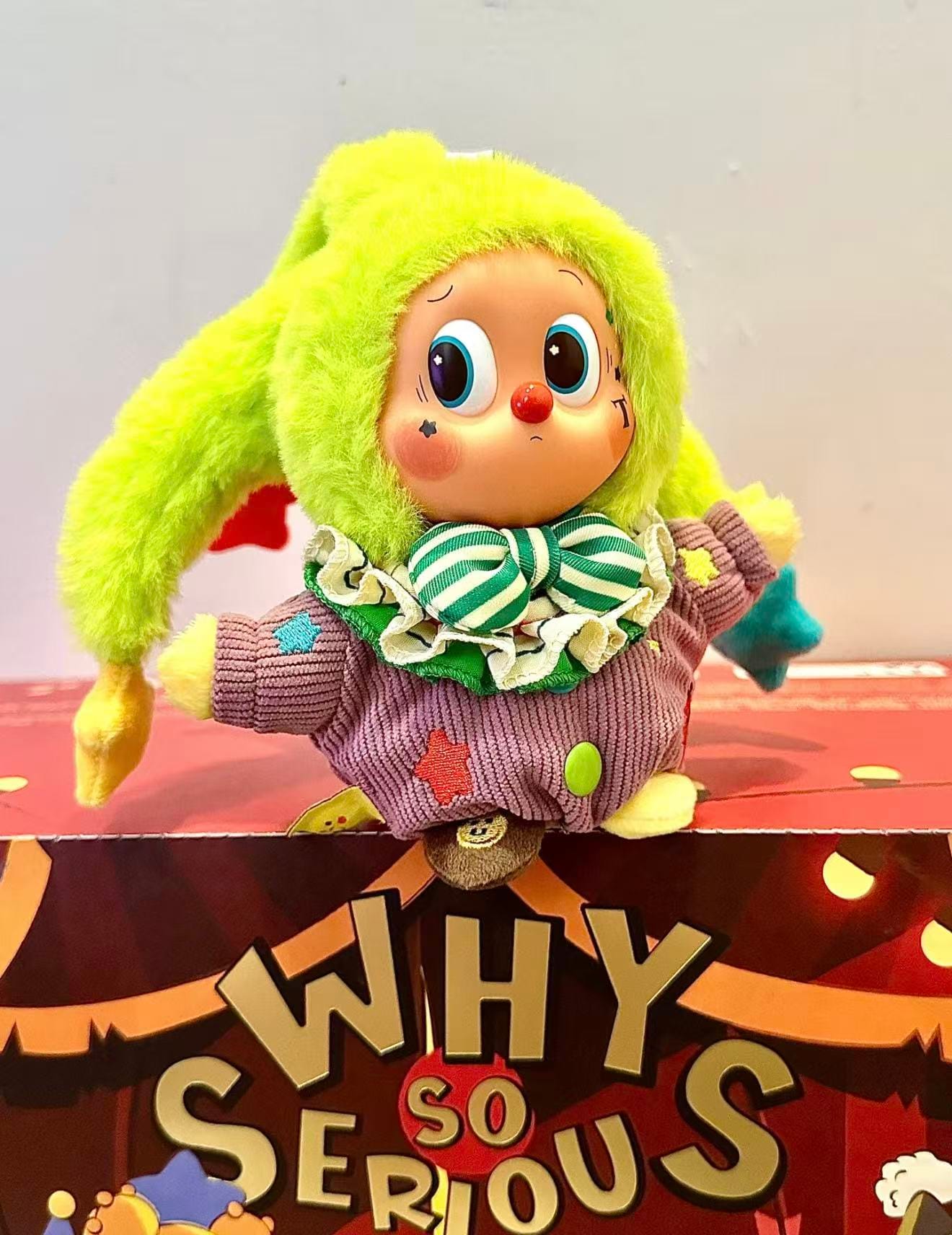 EDITION WHY SO SERIOUS Series - Vinyl Plush Pendant Blind Box - Moonlit Mask and Bubblegum (Secret Edition)