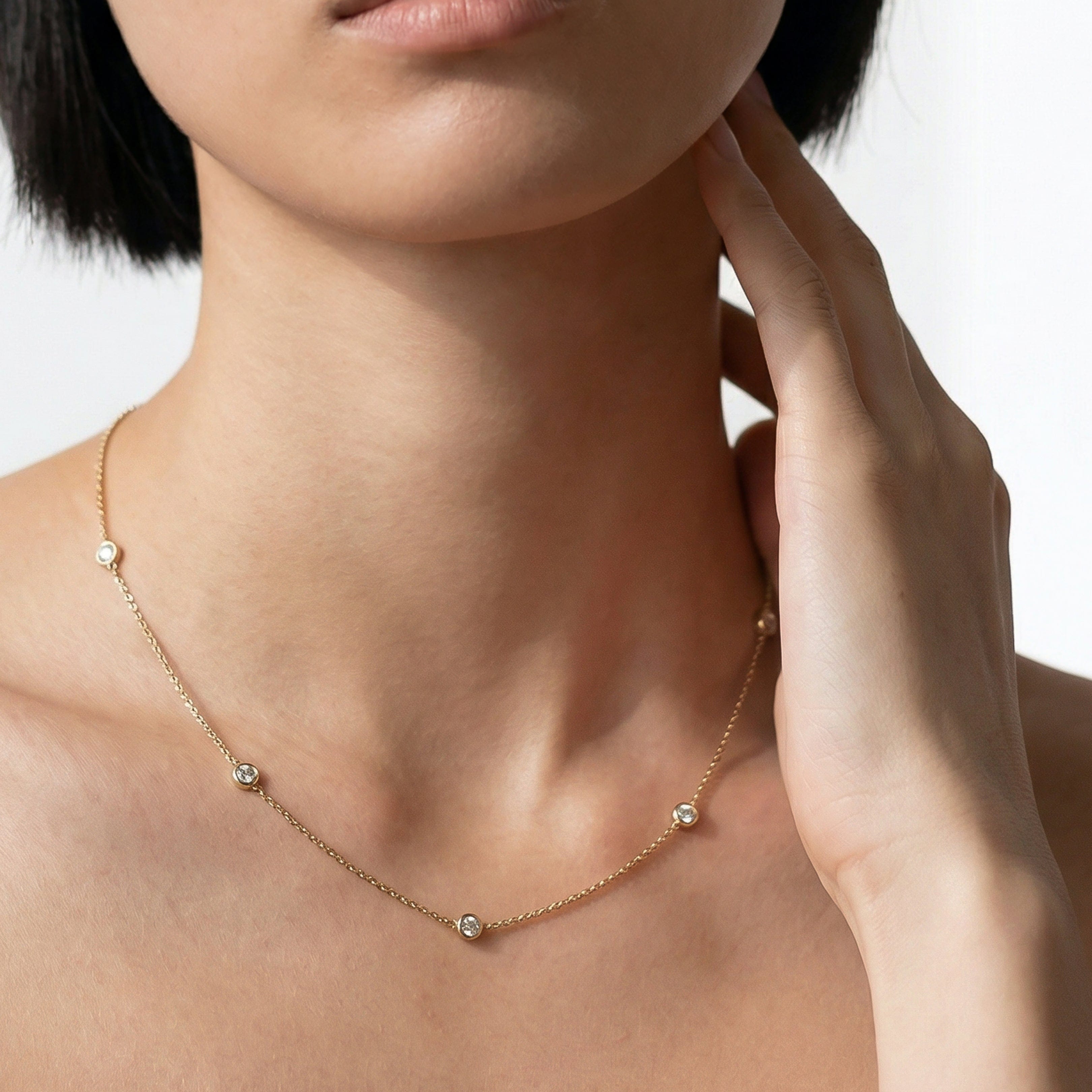 With Clarity The Eliza Station Necklace