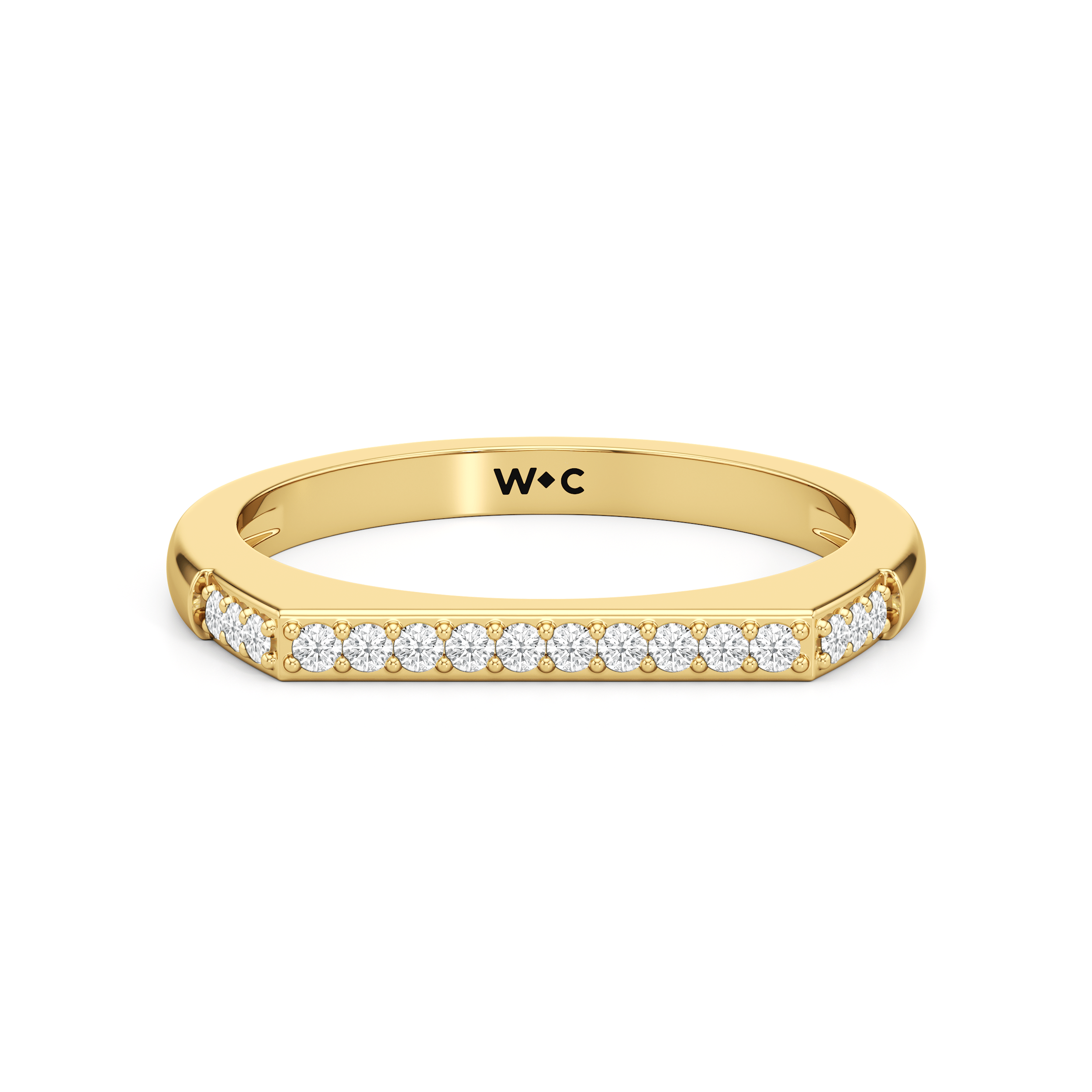 RING The Scottie Pavé Stacker Ring