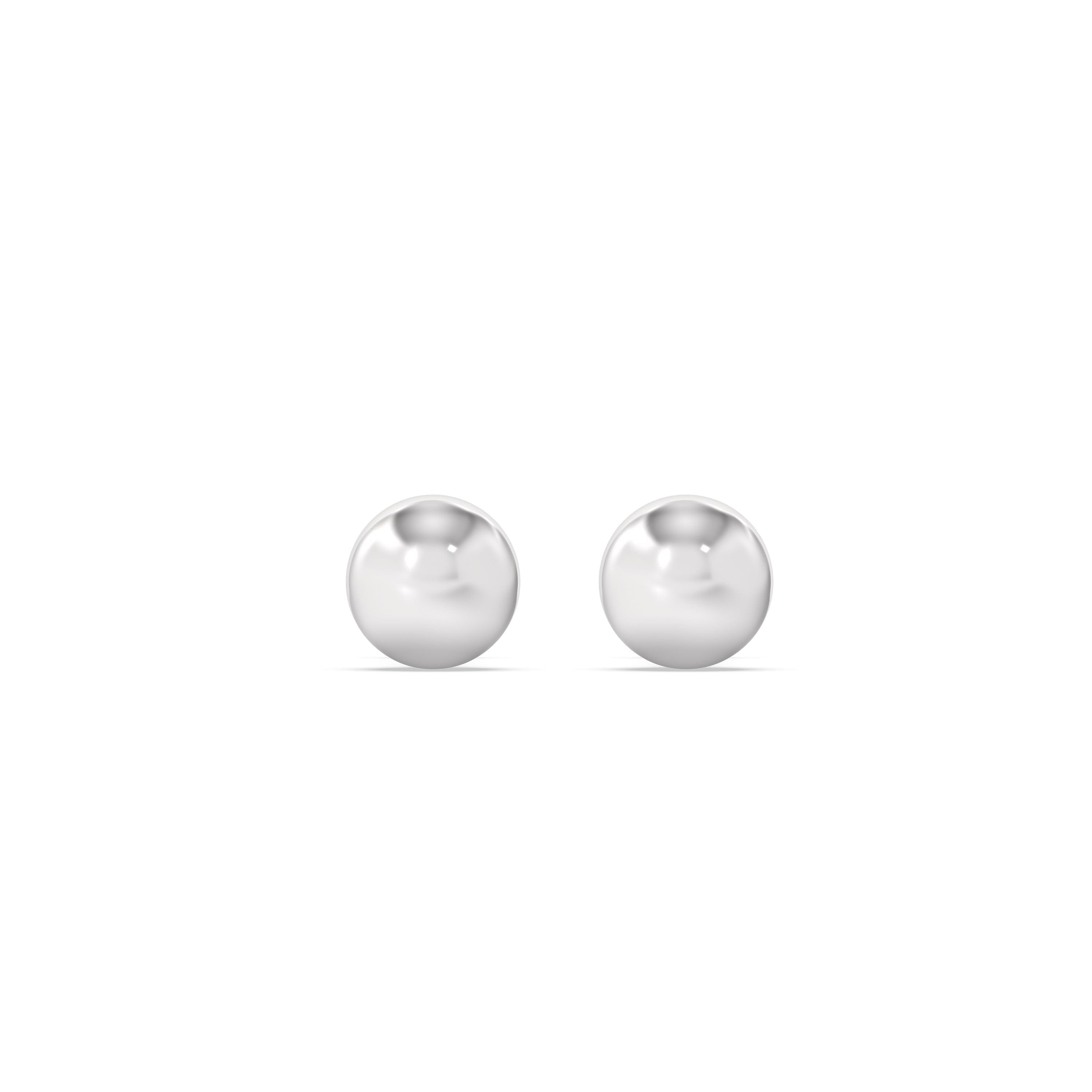 With Clarity Sphere Flatback Studs