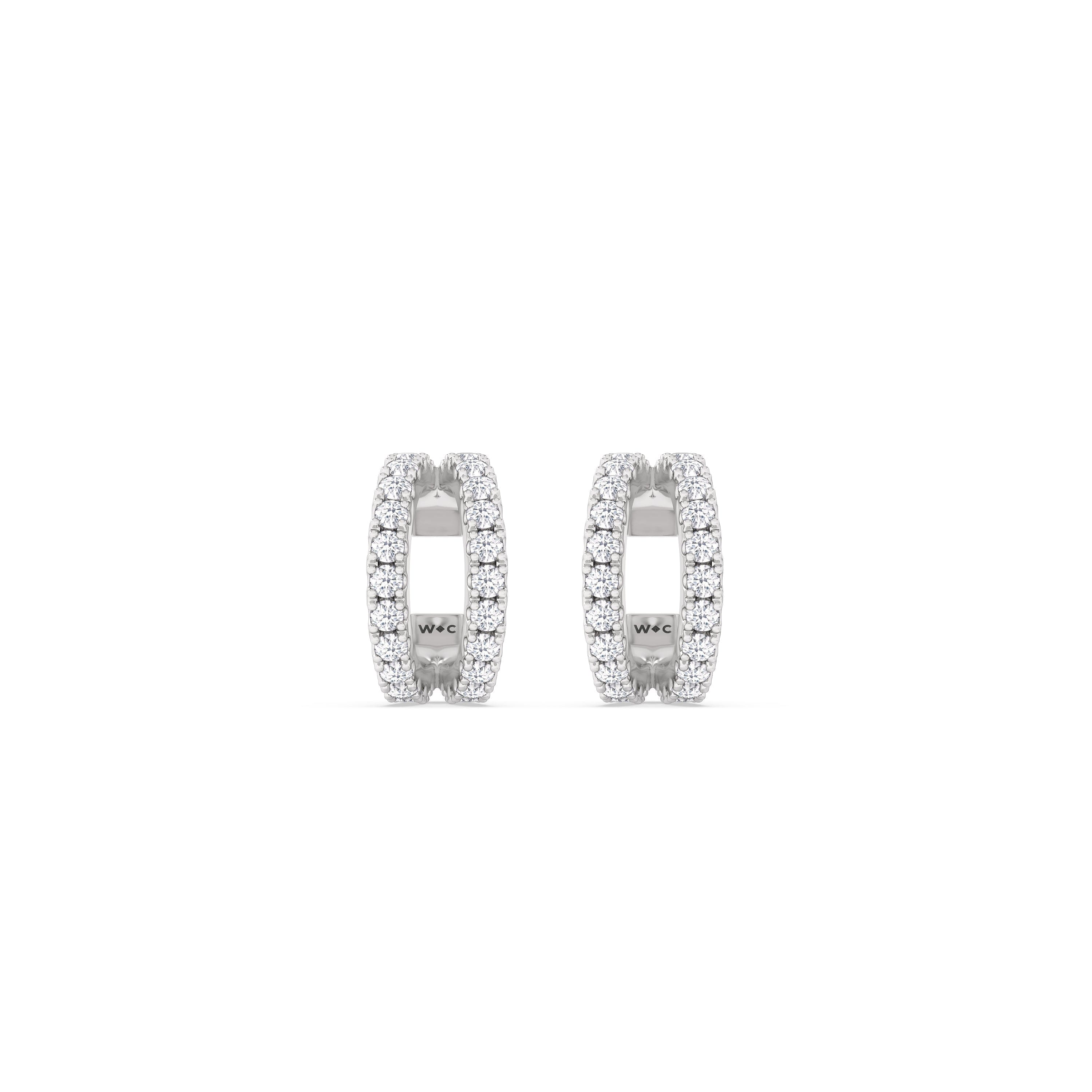 With Clarity Tapered Duet Ear Cuffs