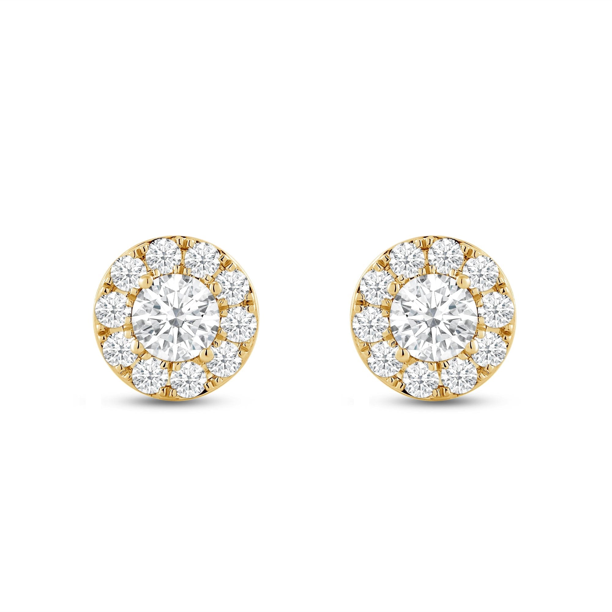 Classic Composite Diamond Stud Earrings